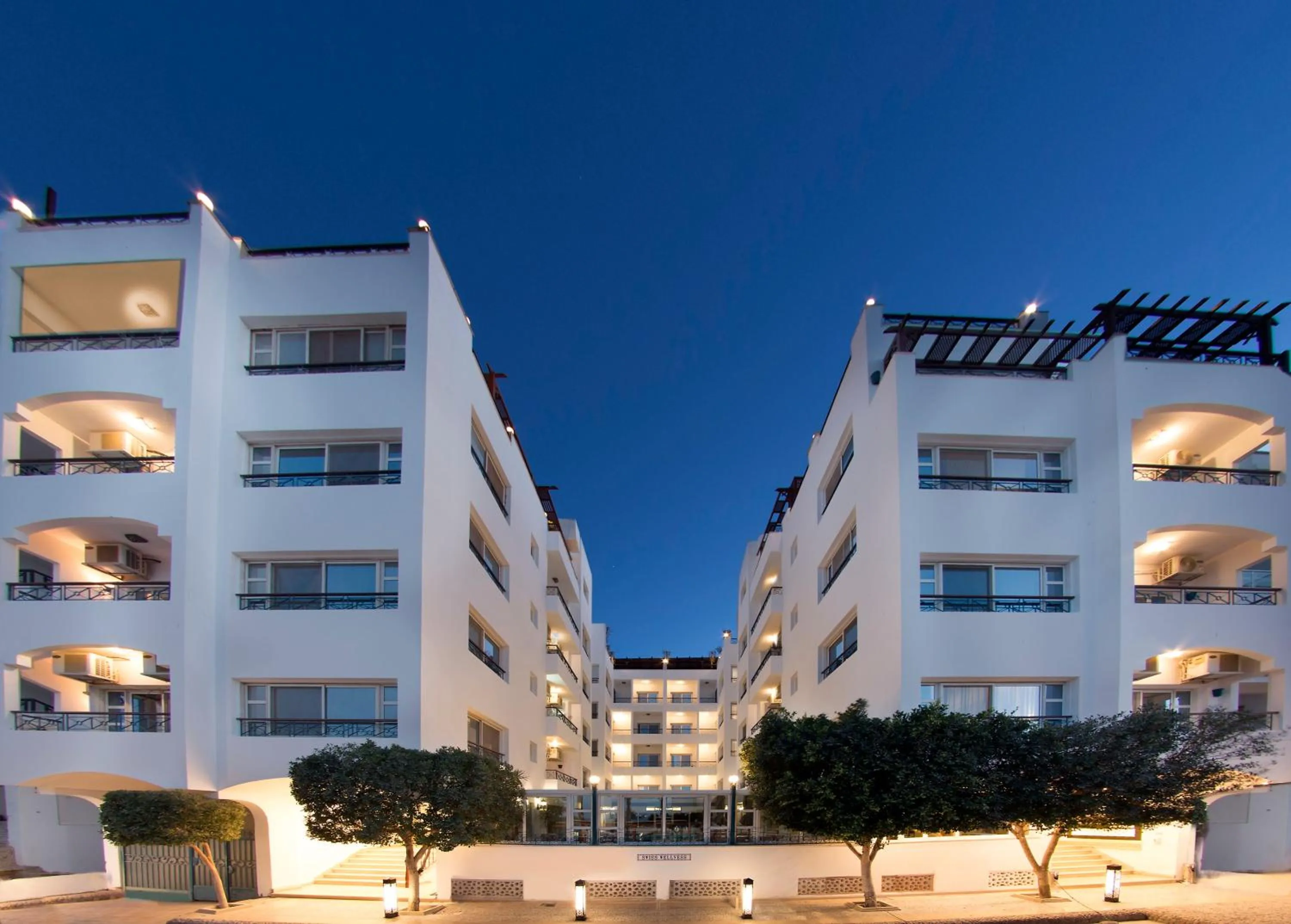 Property building in Swiss Wellness Dive Resort