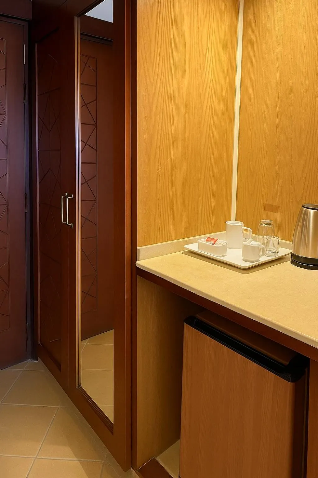 wardrobe in Swiss Wellness Dive Resort