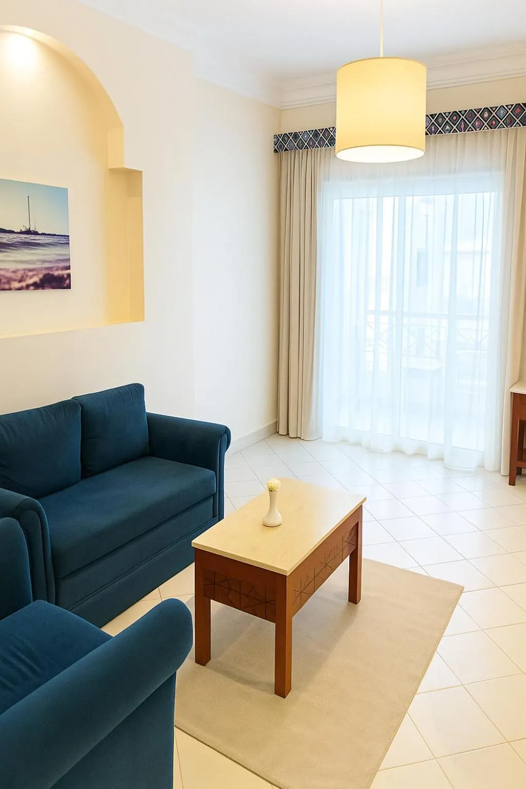 Living room in Swiss Wellness Dive Resort