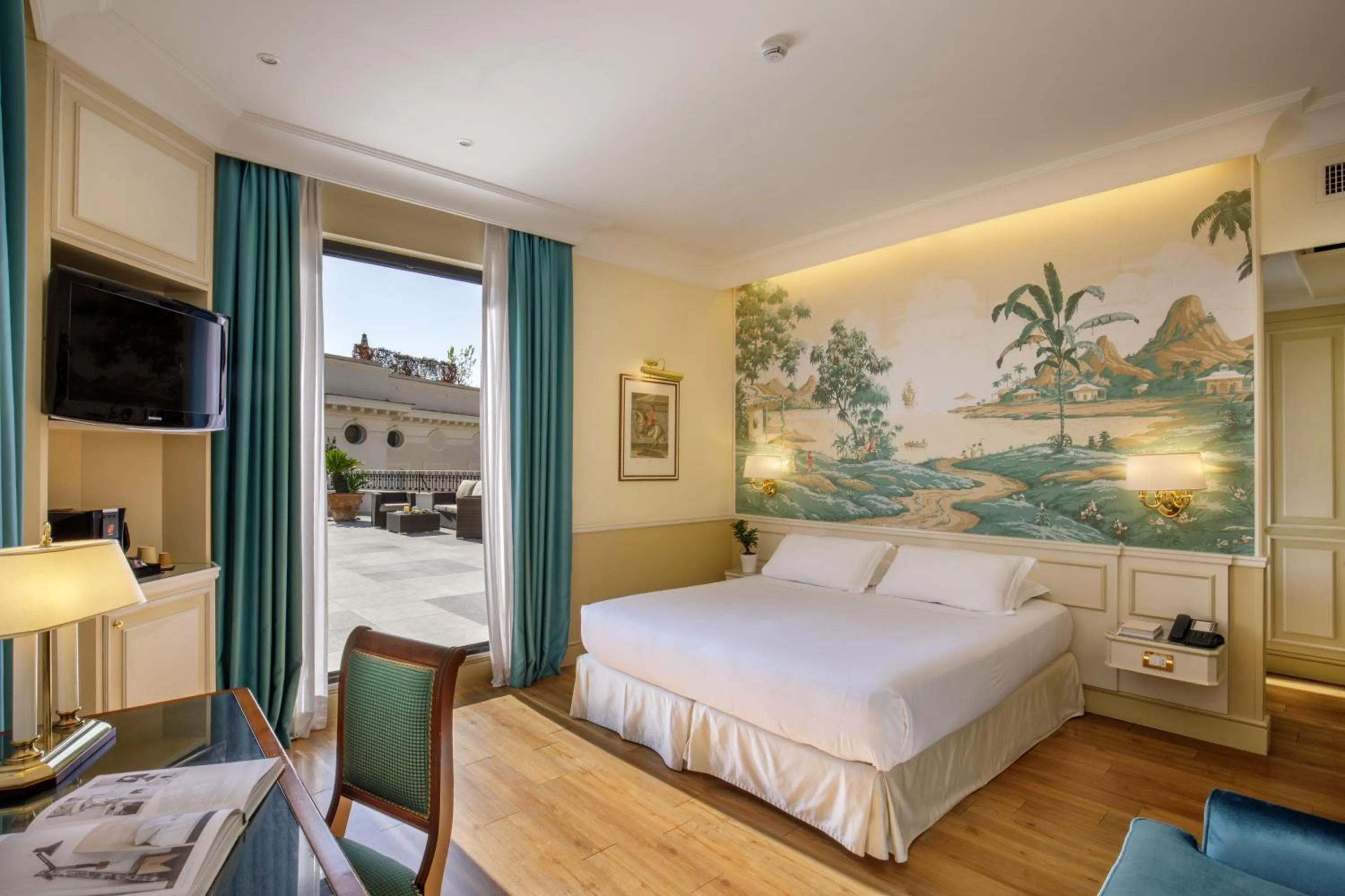 Bed in Donna Laura Palace by OMNIA hotels