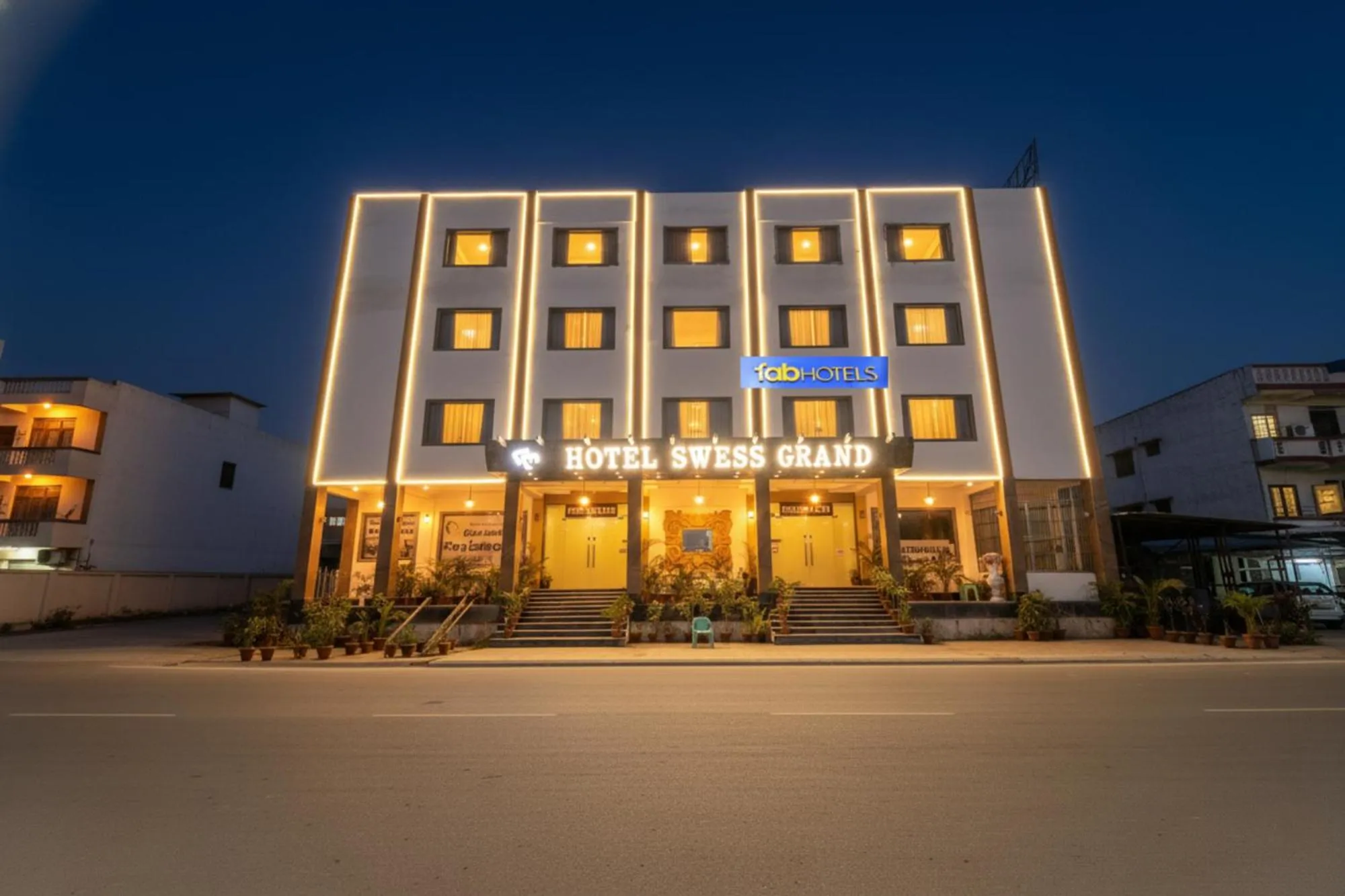 Property building in FabHotel Swess Grand