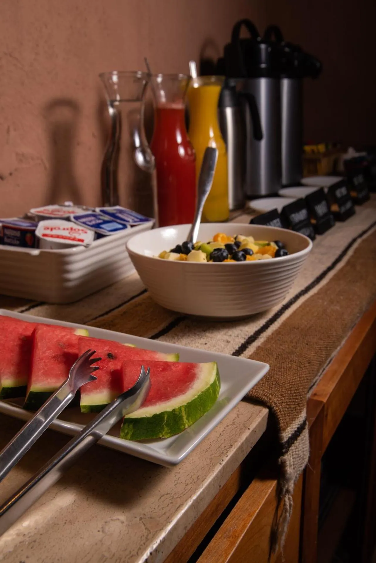 Buffet breakfast in Hotel Pascual Andino