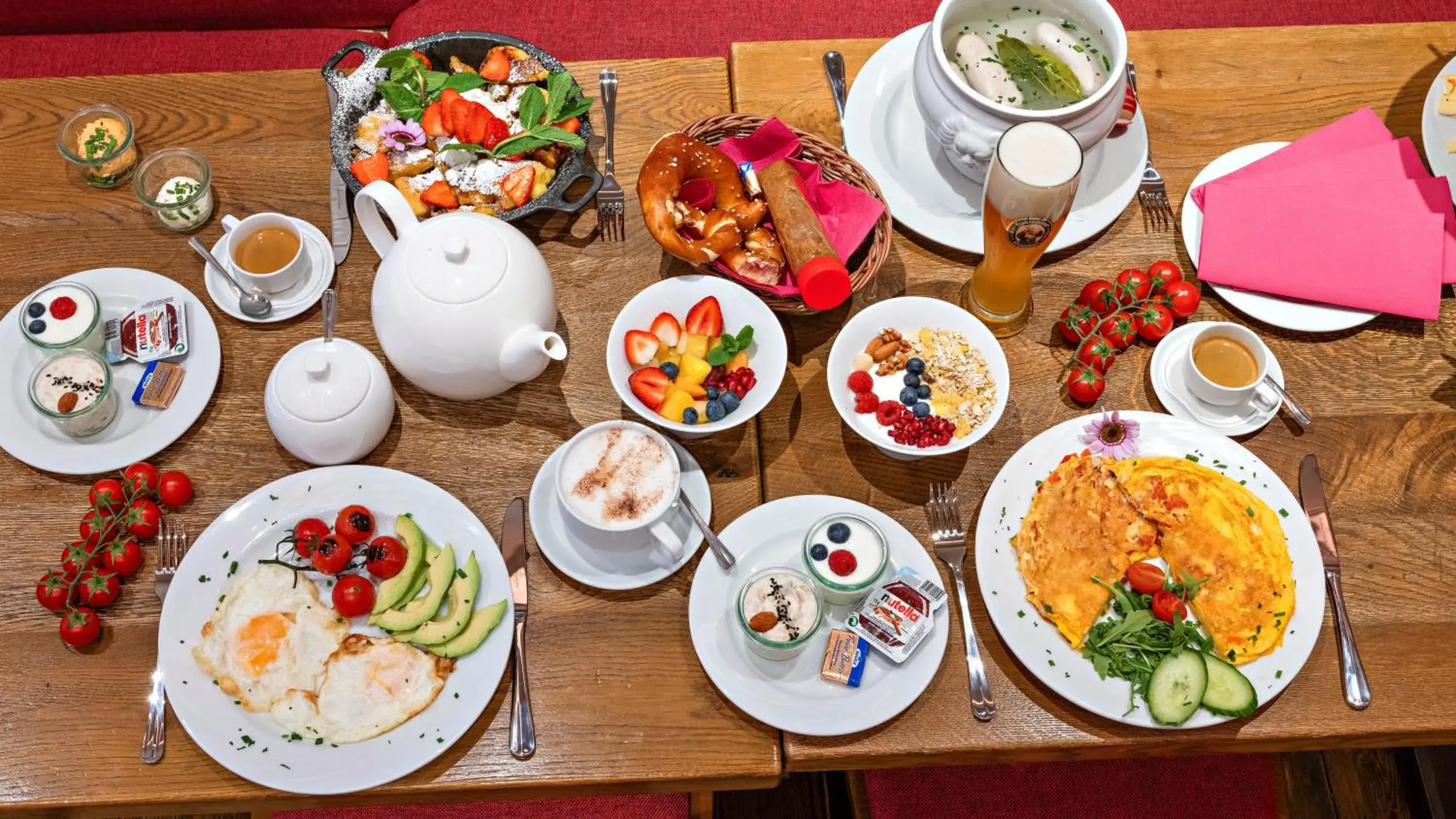 Food and drinks in Hotel Deutsche Eiche Food and drinks in Hotel Deutsche Eiche