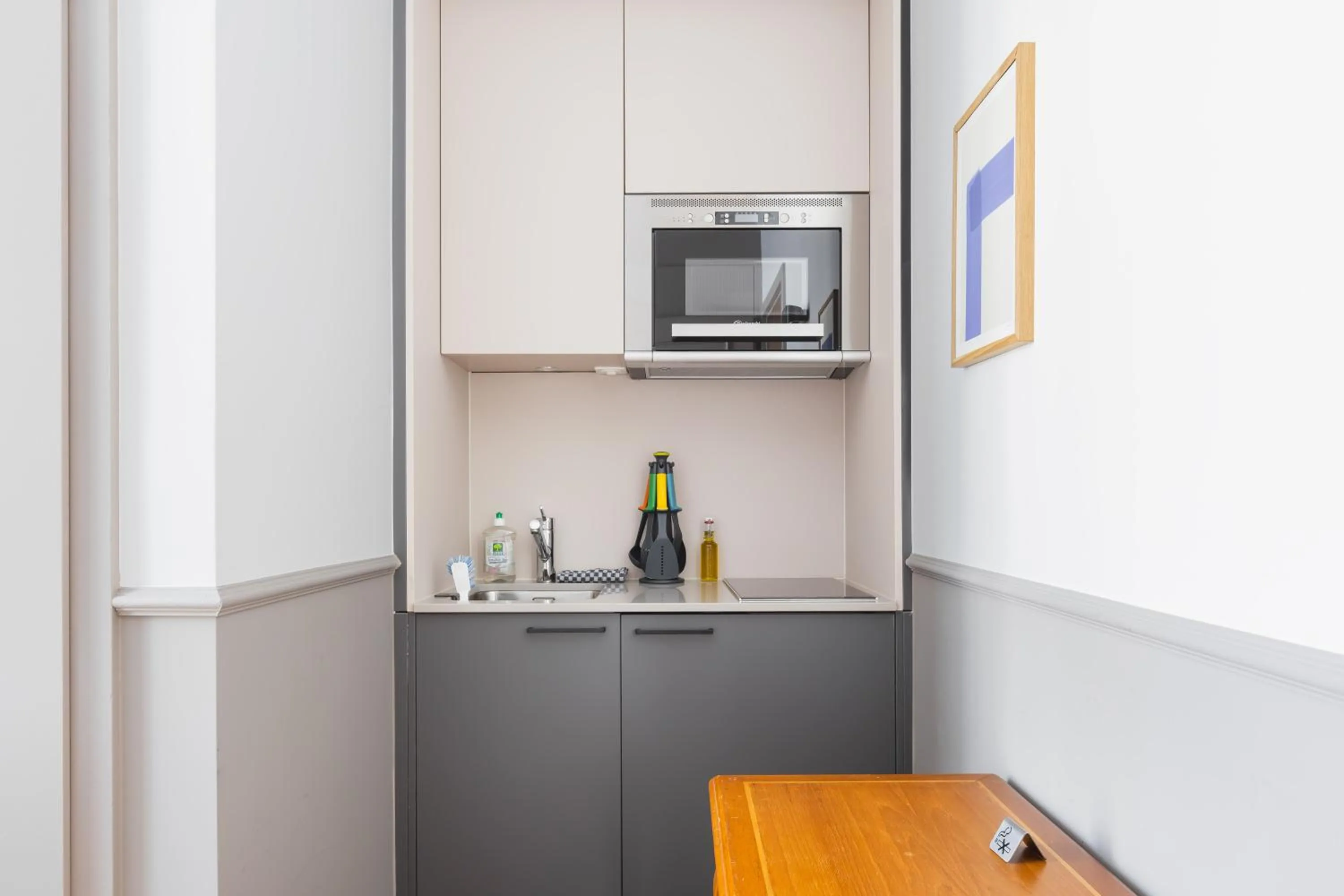 Kitchen or kitchenette in Base Lausanne