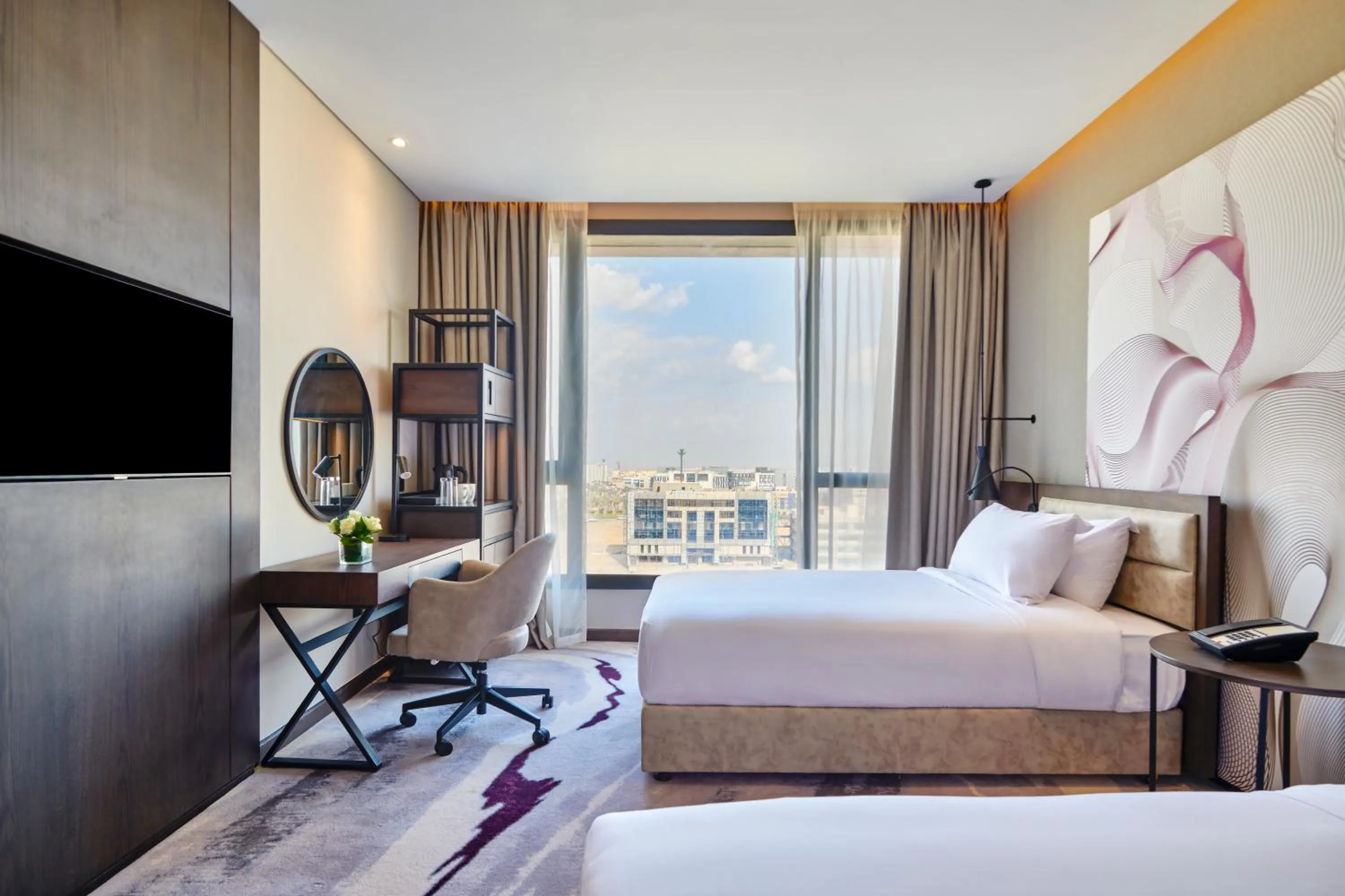 Bed in Crowne Plaza - West Cairo Arkan by IHG