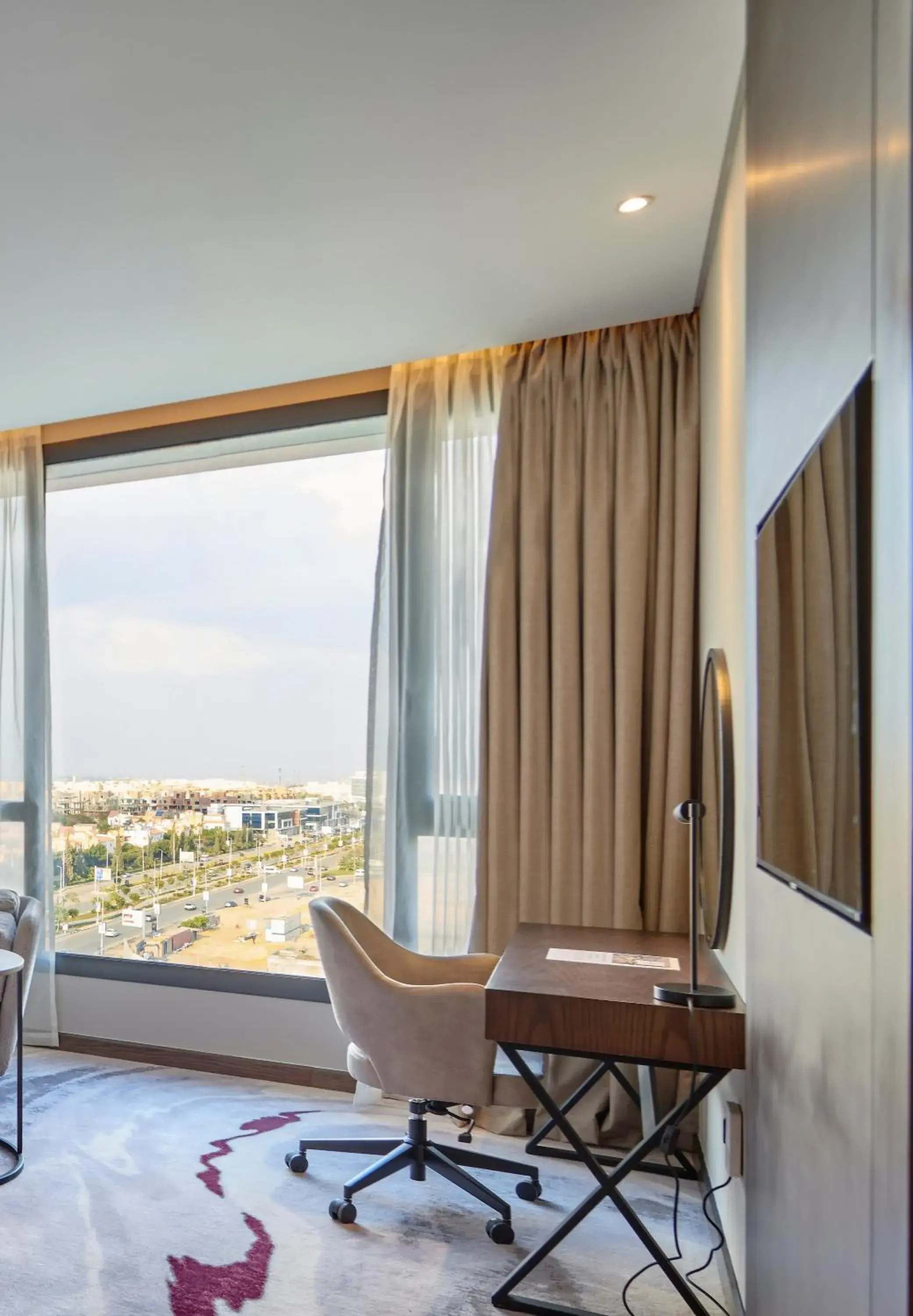 City view in Crowne Plaza - West Cairo Arkan by IHG City view in Crowne Plaza - West Cairo Arkan by IHG