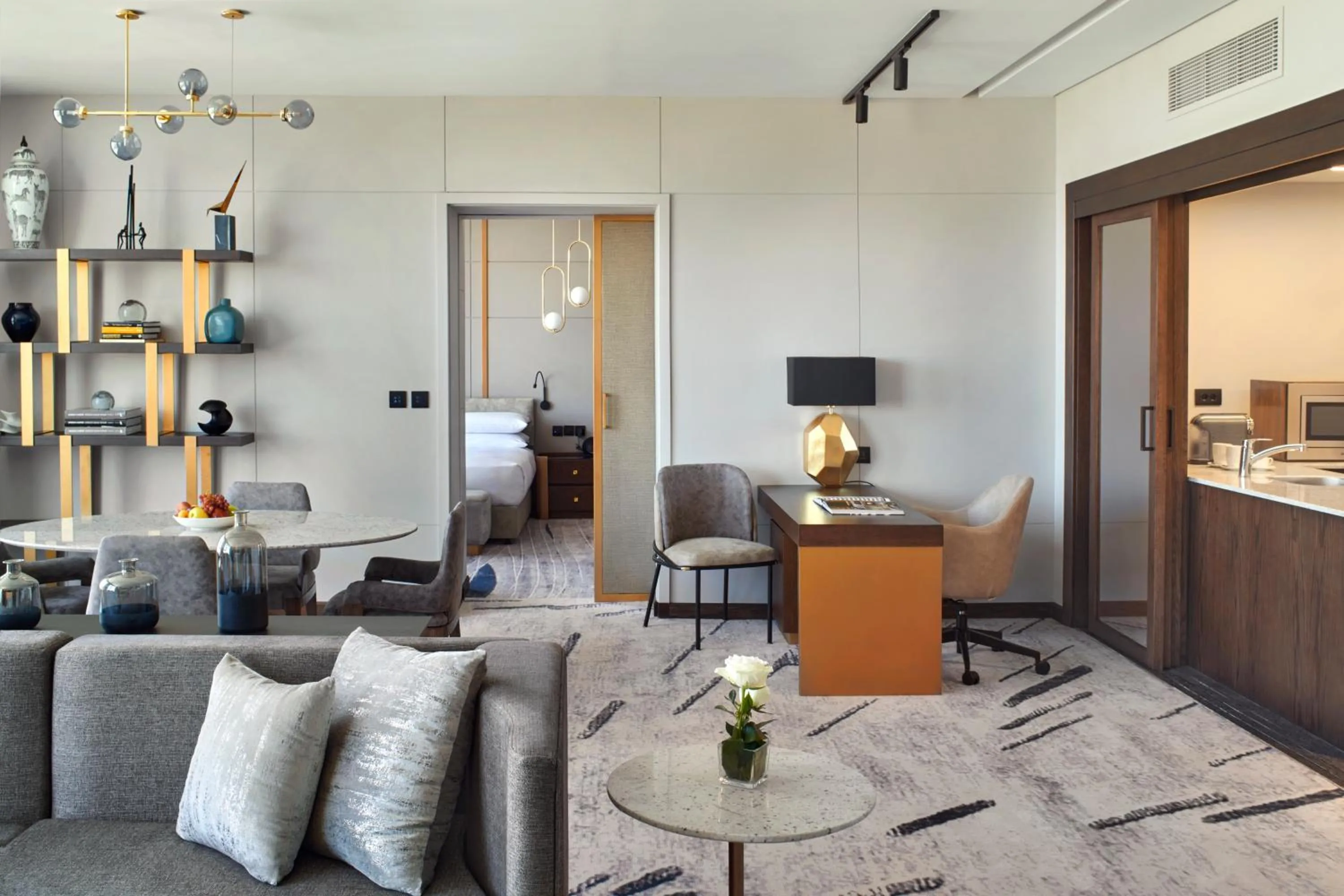 Kitchen or kitchenette in Crowne Plaza - West Cairo Arkan by IHG