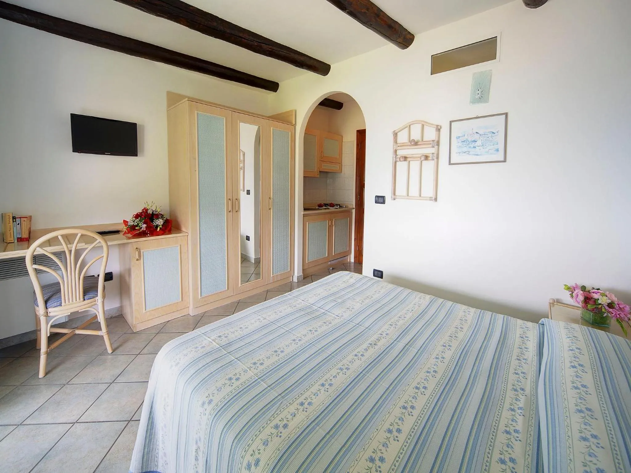 Bed in Hotel Casa del Sole