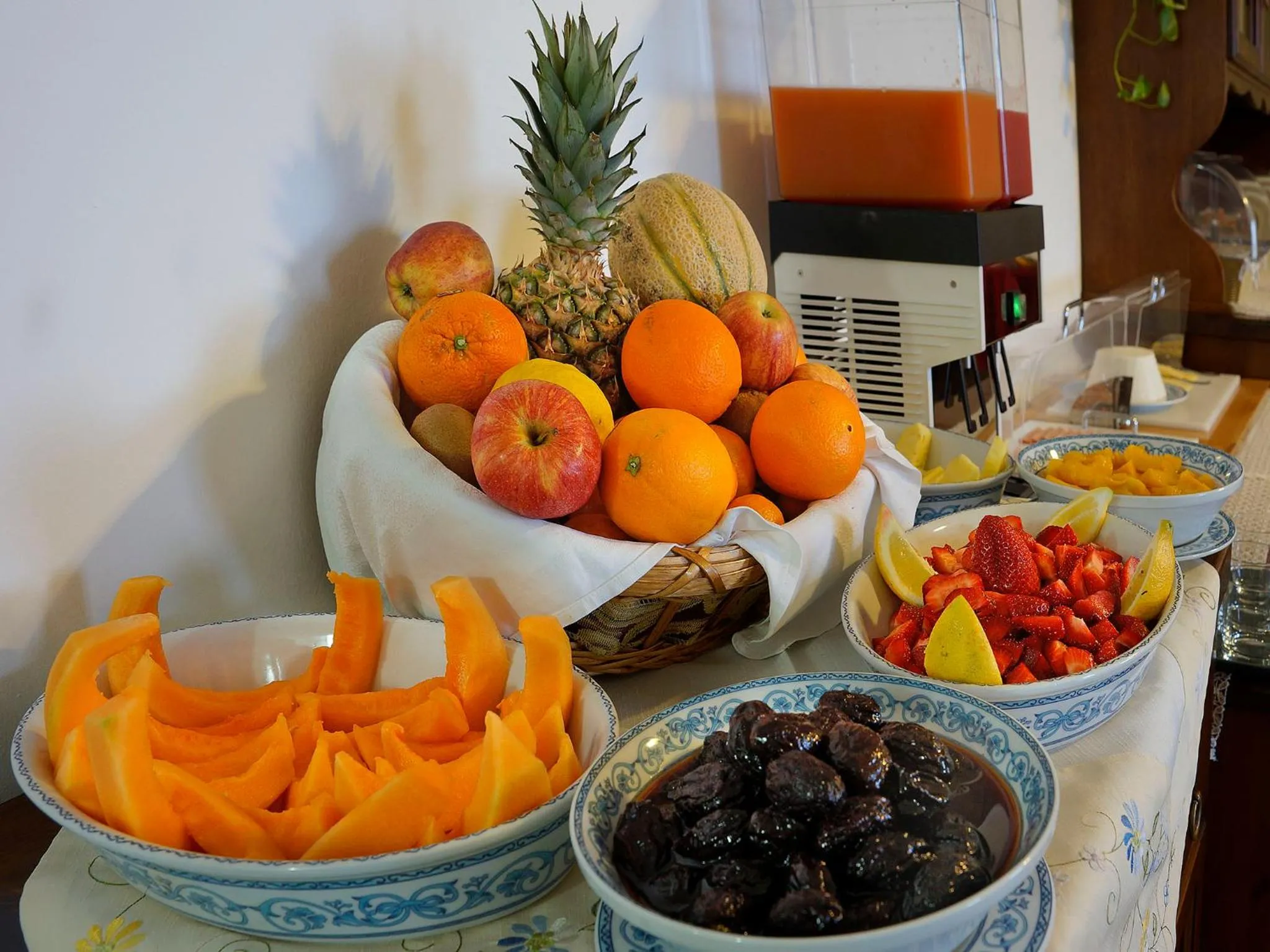 Breakfast in Hotel Casa del Sole