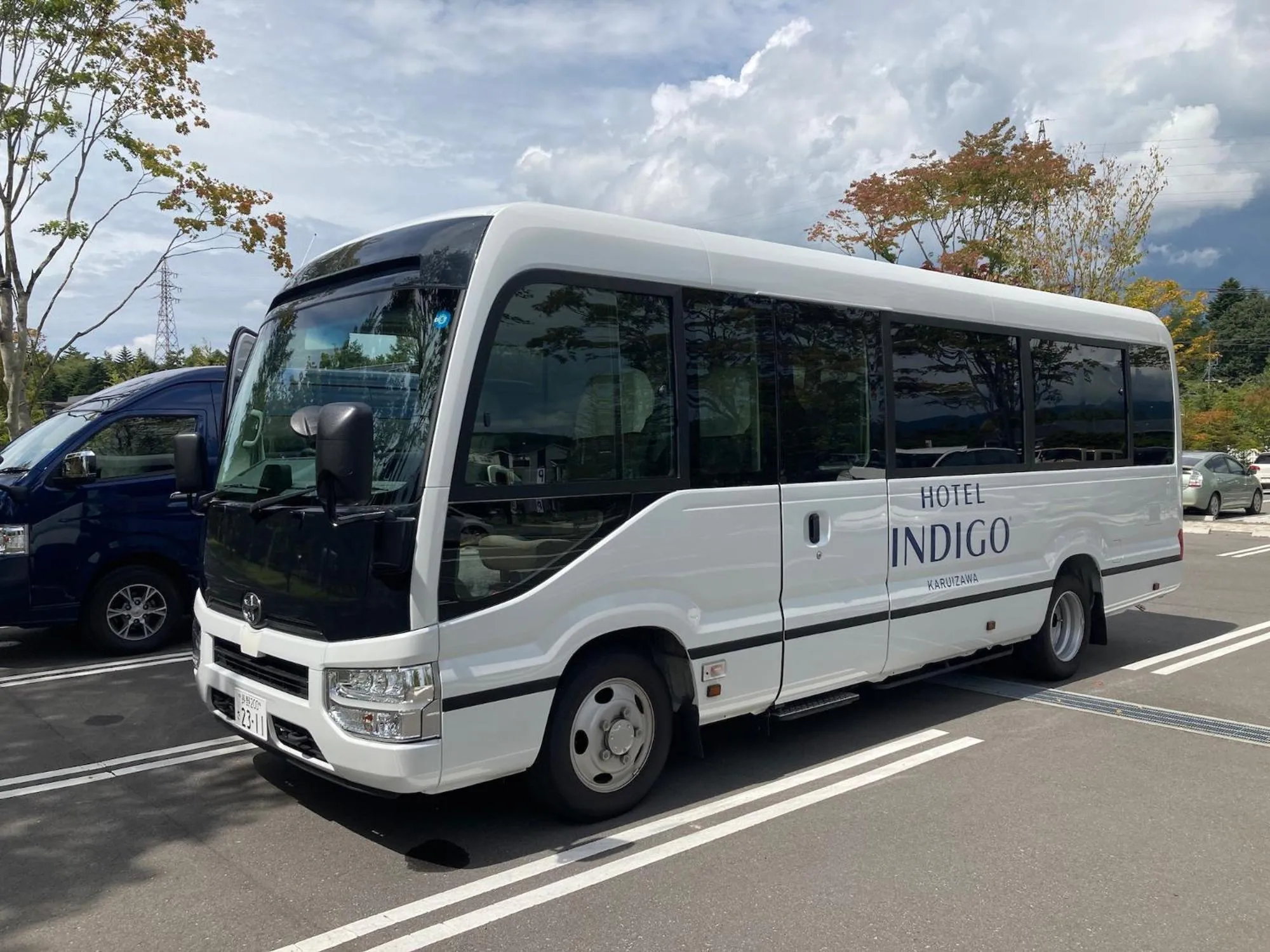 shuttle in Hotel Indigo Karuizawa