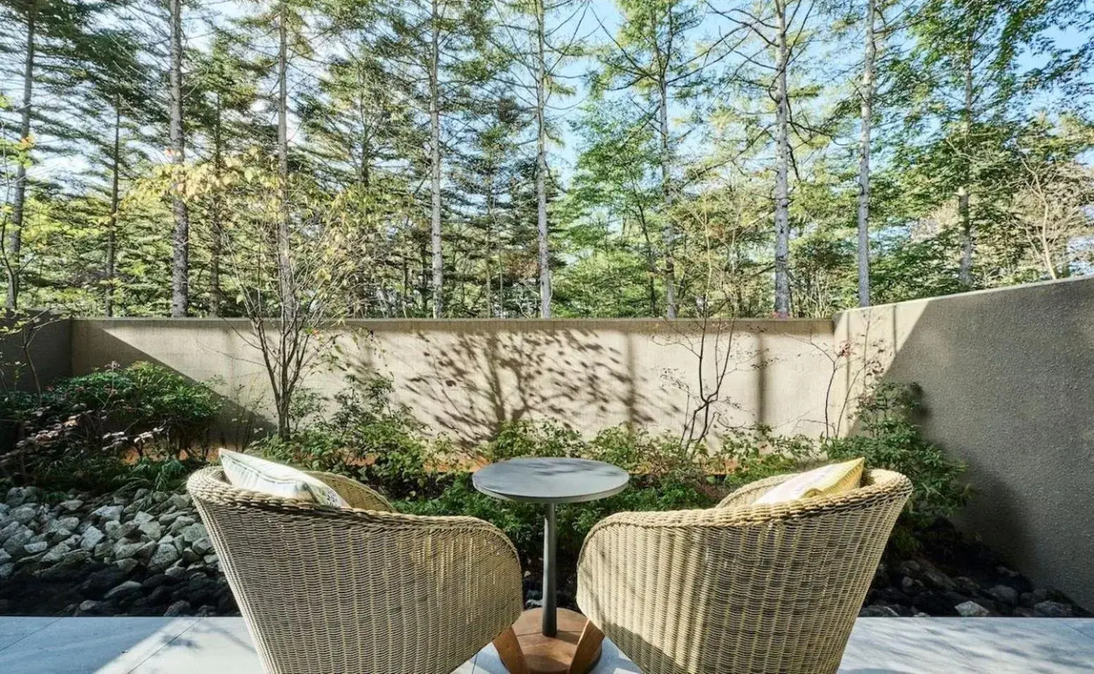 Garden view in Hotel Indigo Karuizawa Garden view in Hotel Indigo Karuizawa