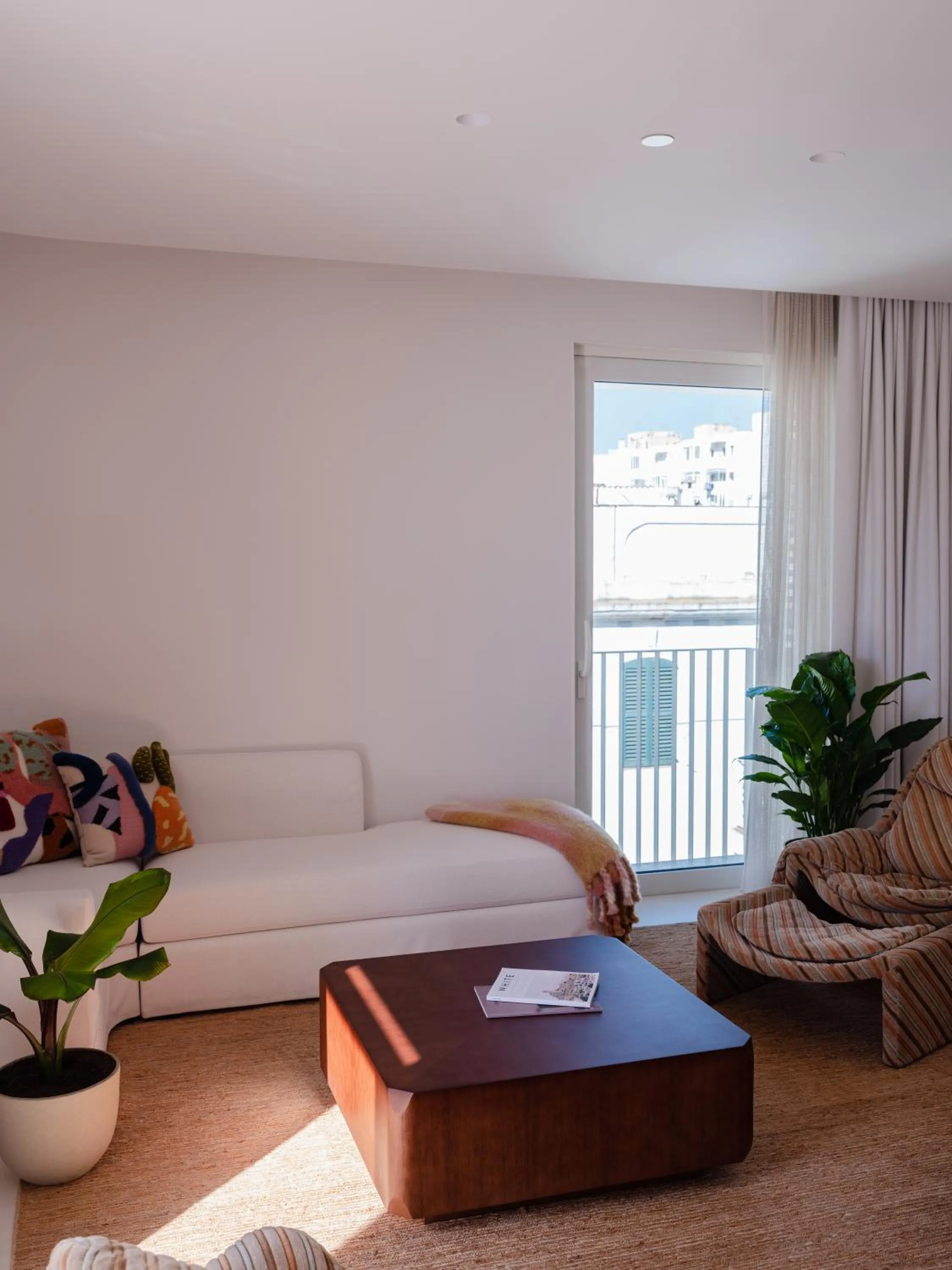 Living room in The Standard, Ibiza