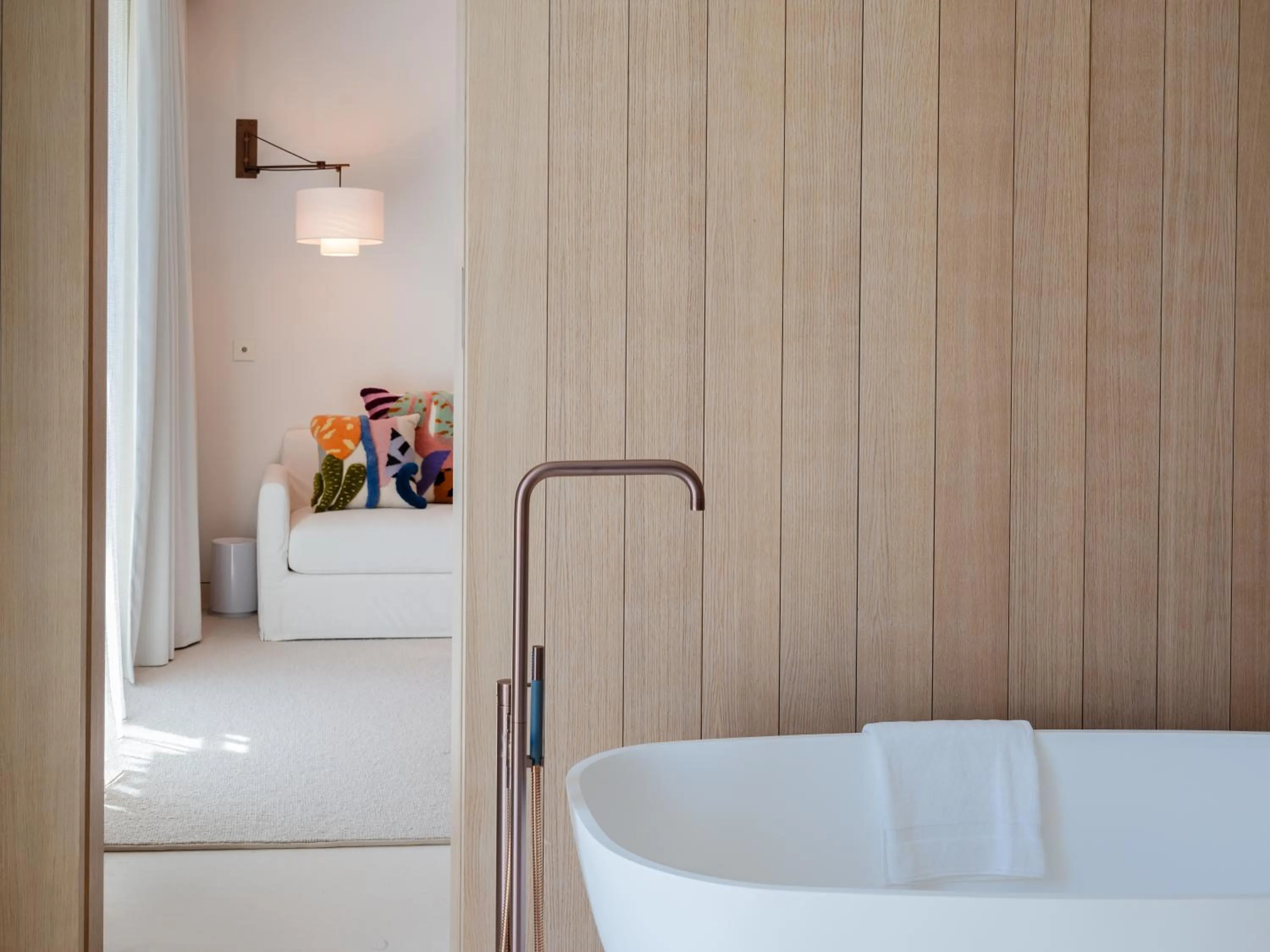 Bath, Bed in The Standard, Ibiza