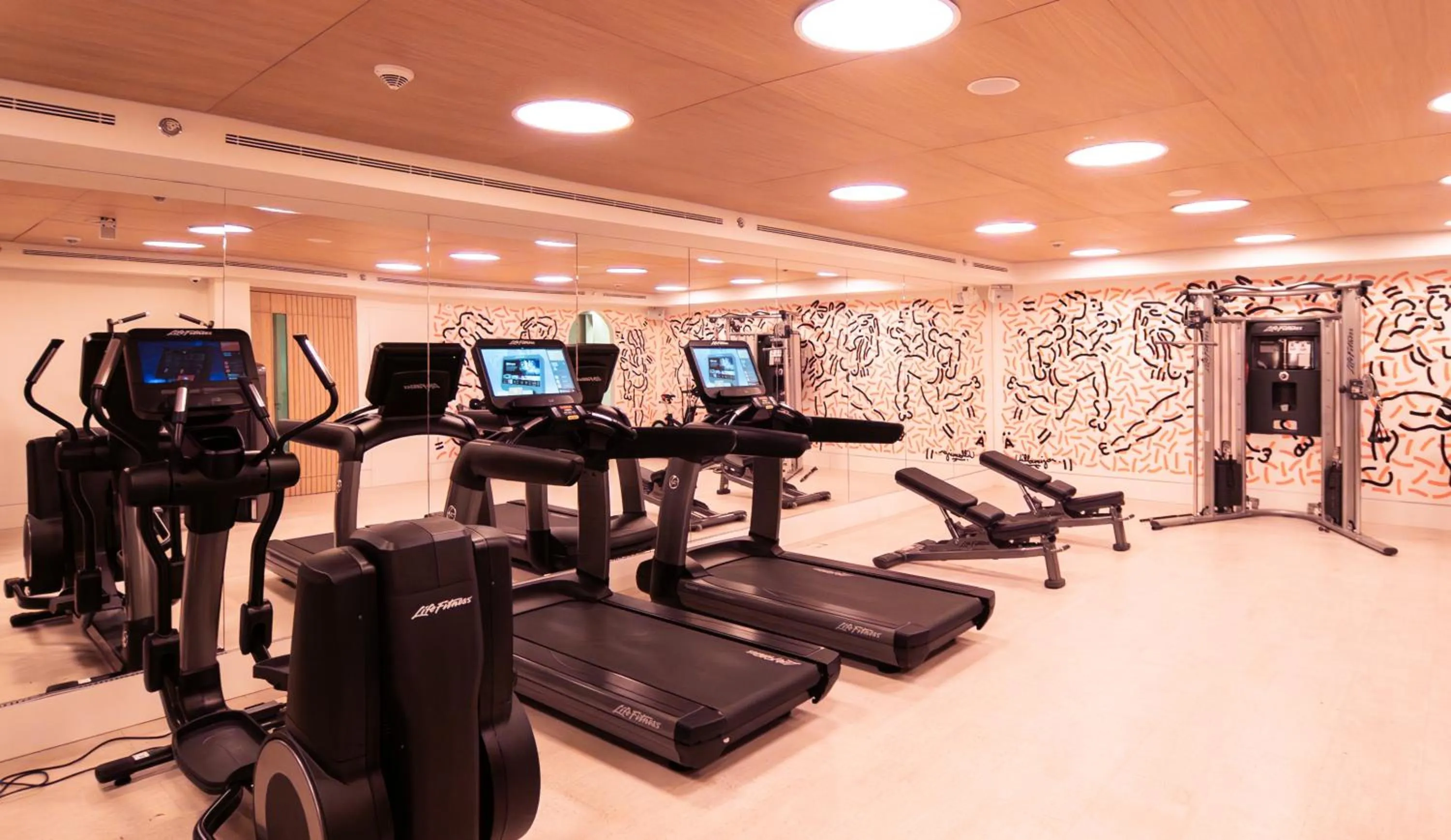 Fitness centre/facilities in The Standard, Ibiza