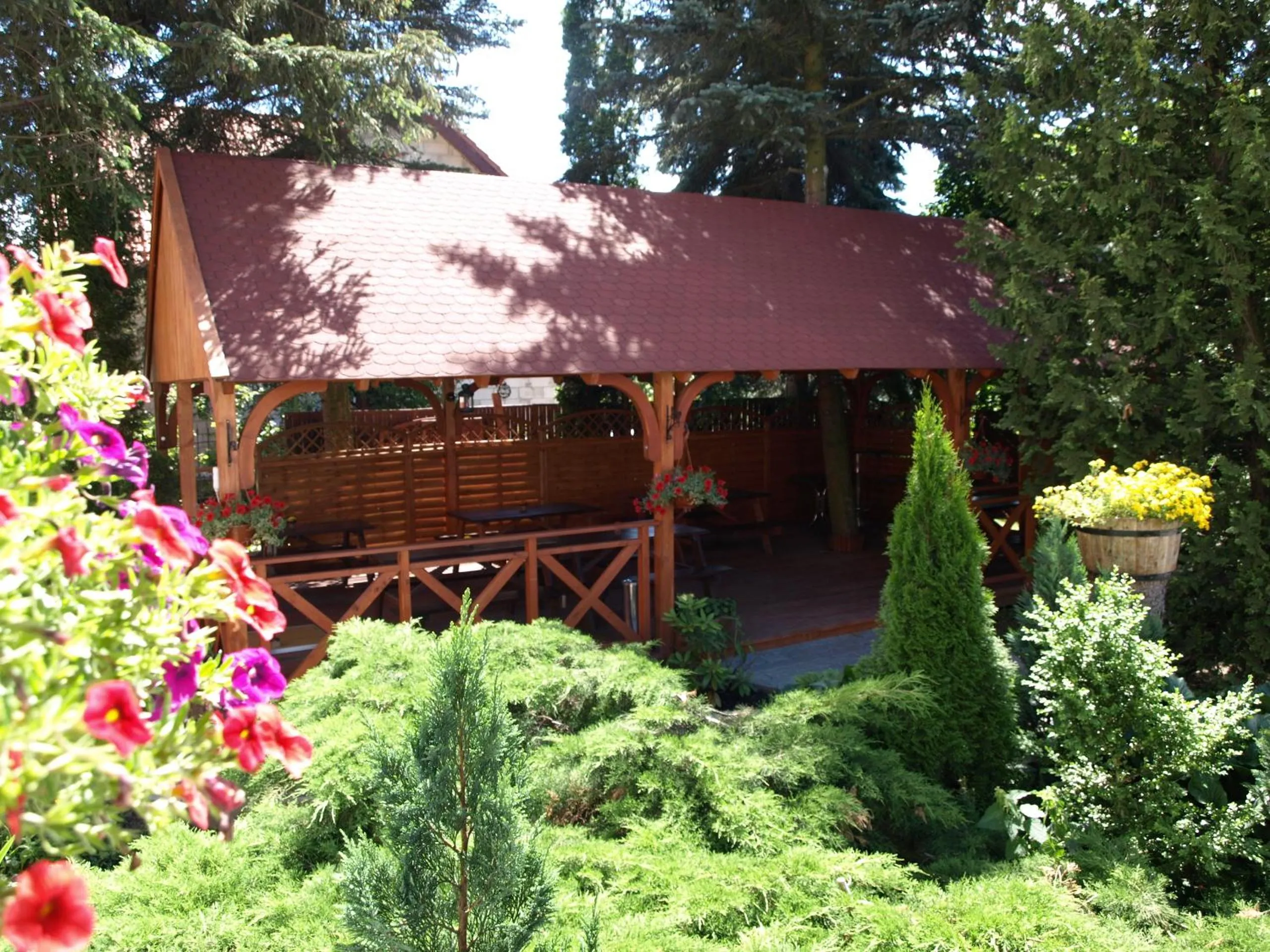 BBQ facilities in Hotel Irena