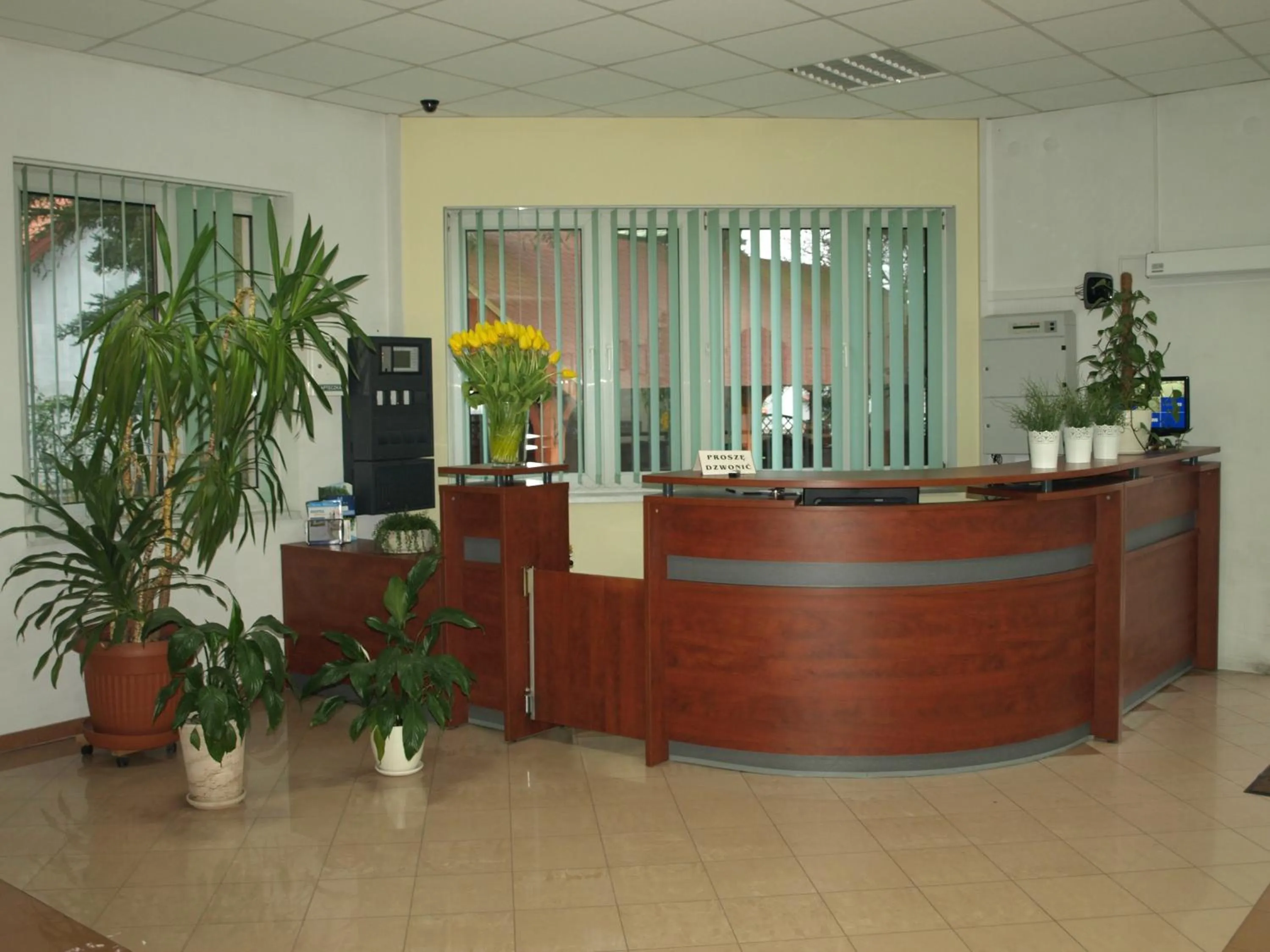 Lobby or reception in Hotel Irena