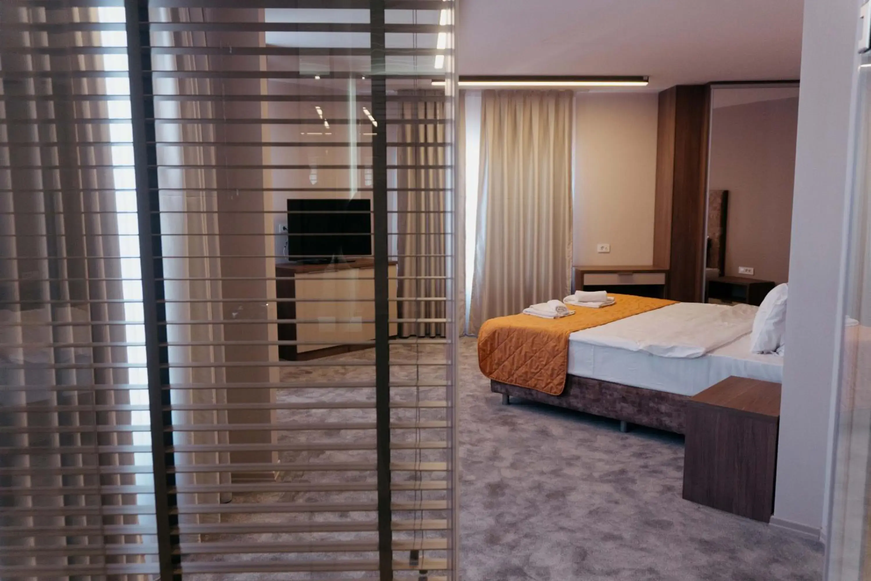 Bed in Hotel Lebed Bed in Hotel Lebed