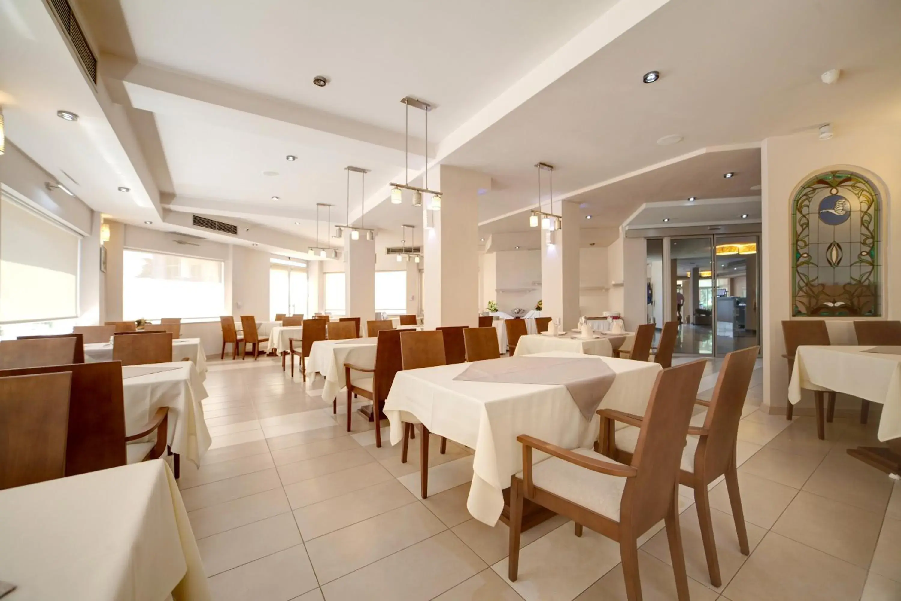 Continental breakfast in Hotel Lebed Continental breakfast in Hotel Lebed