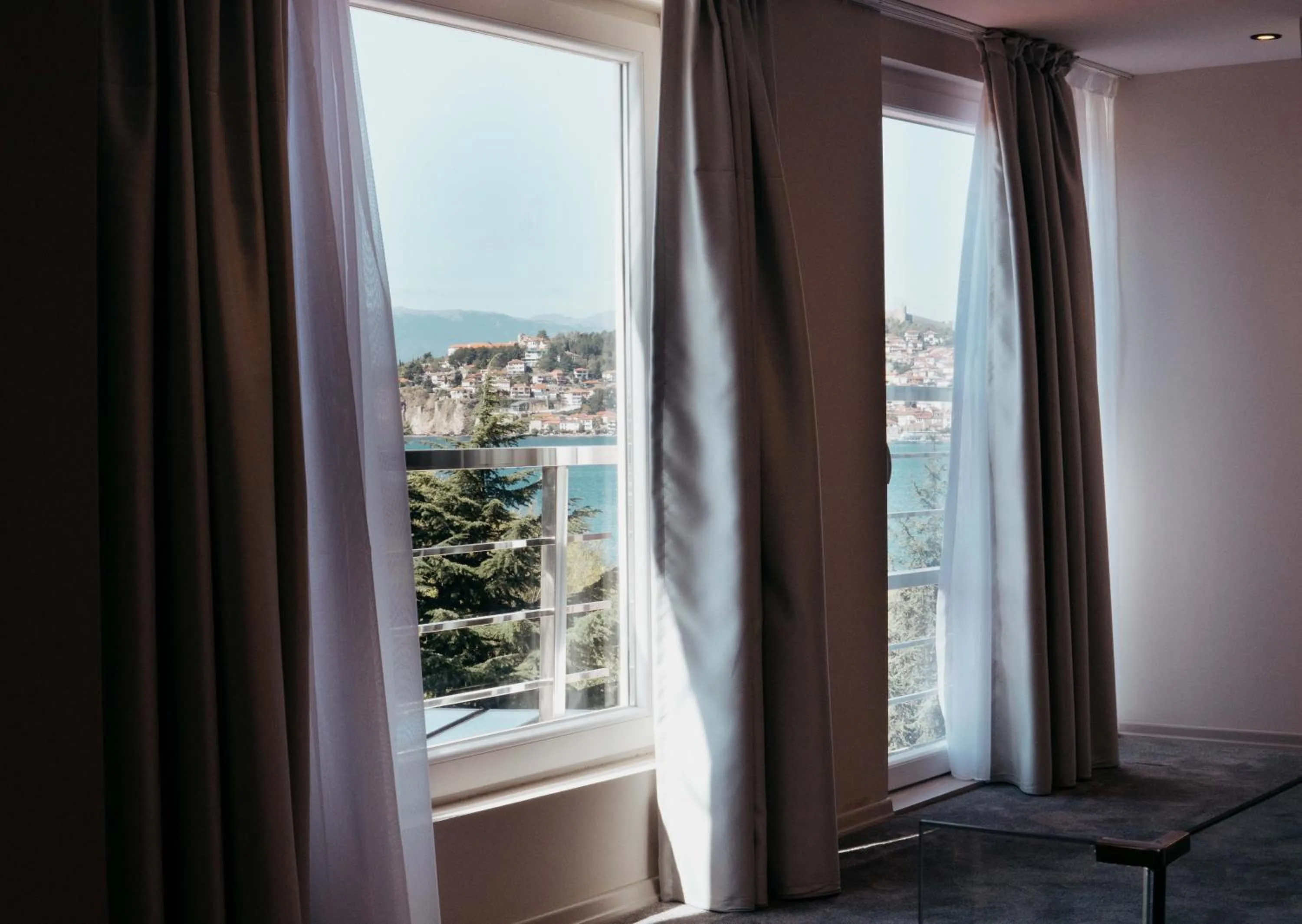 Balcony/Terrace in Hotel Lebed