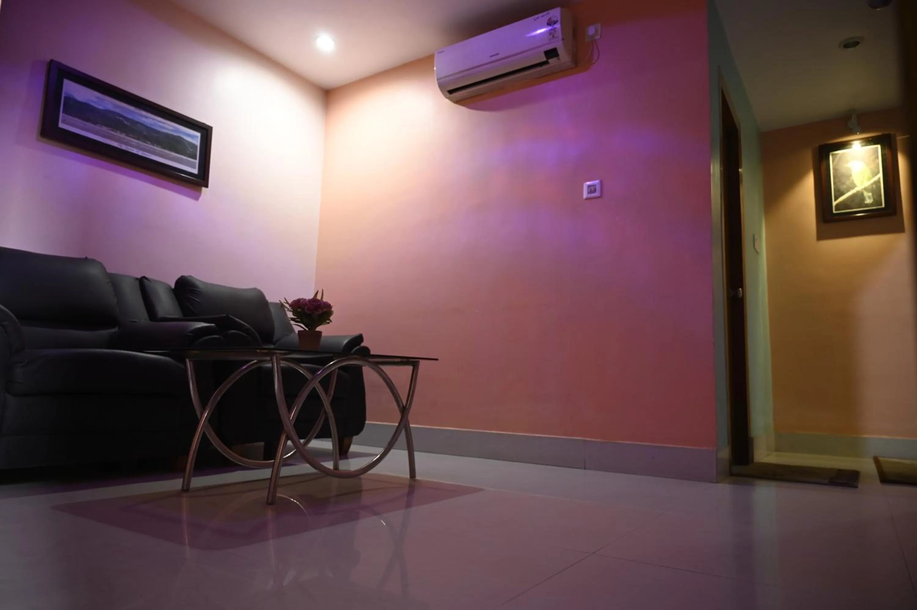 Seating area in Hotel Dooars Mountain