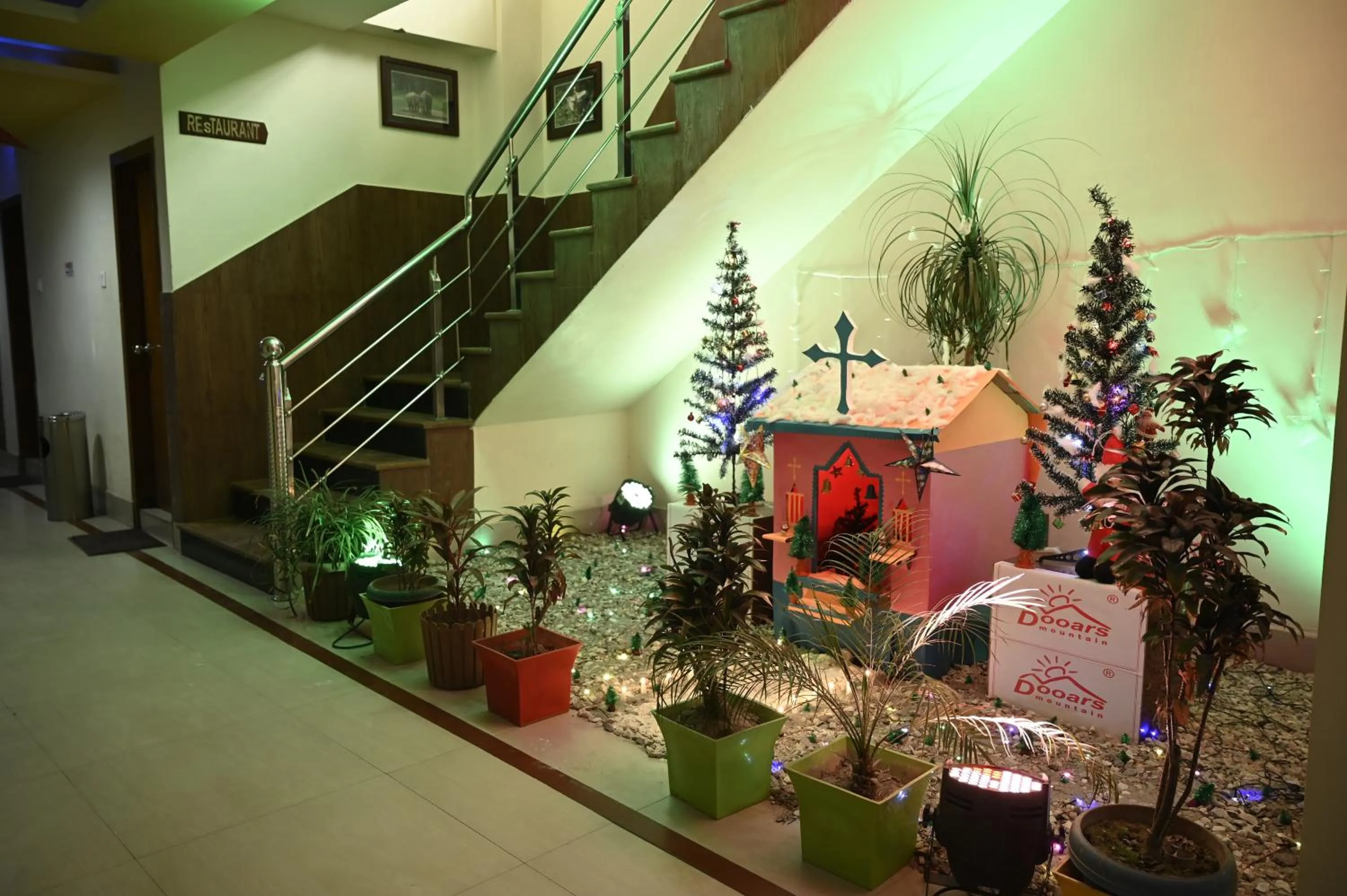 Lobby or reception in Hotel Dooars Mountain