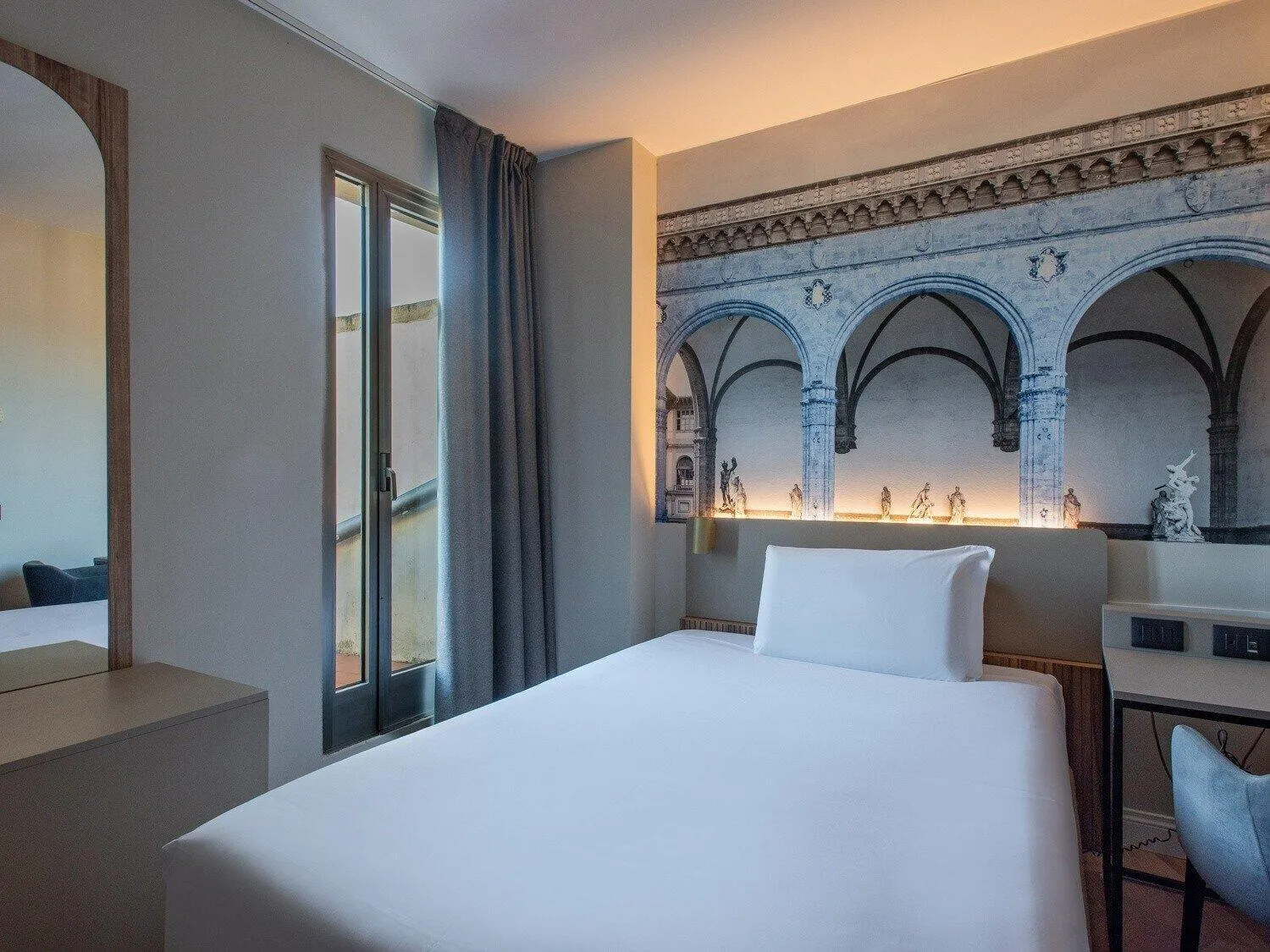 Photo of the whole room, Bed in B&B Hotel Firenze City Center