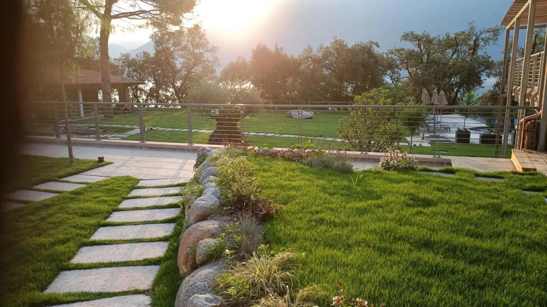 Garden in Sibenbras Natural Aparthotel