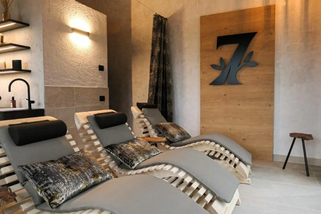 Sauna in Sibenbras Natural Aparthotel