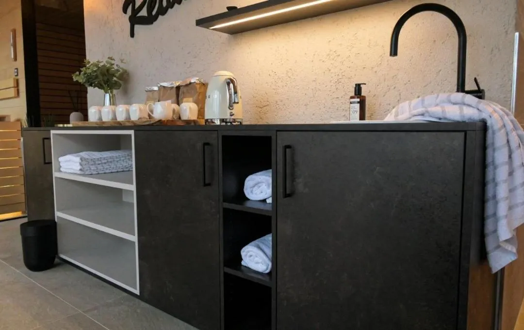 Sauna in Sibenbras Natural Aparthotel