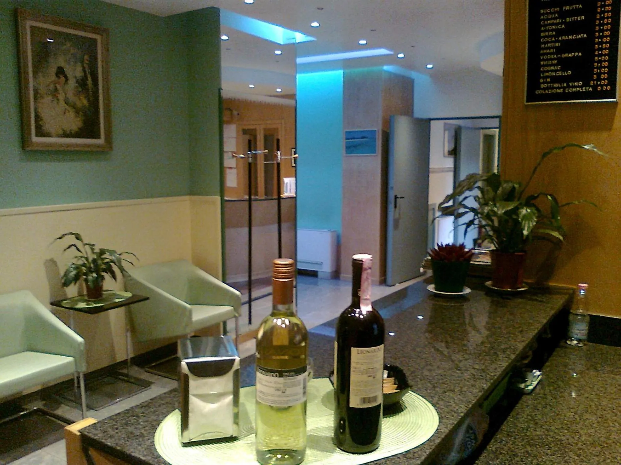 Lobby or reception in Hotel Losanna