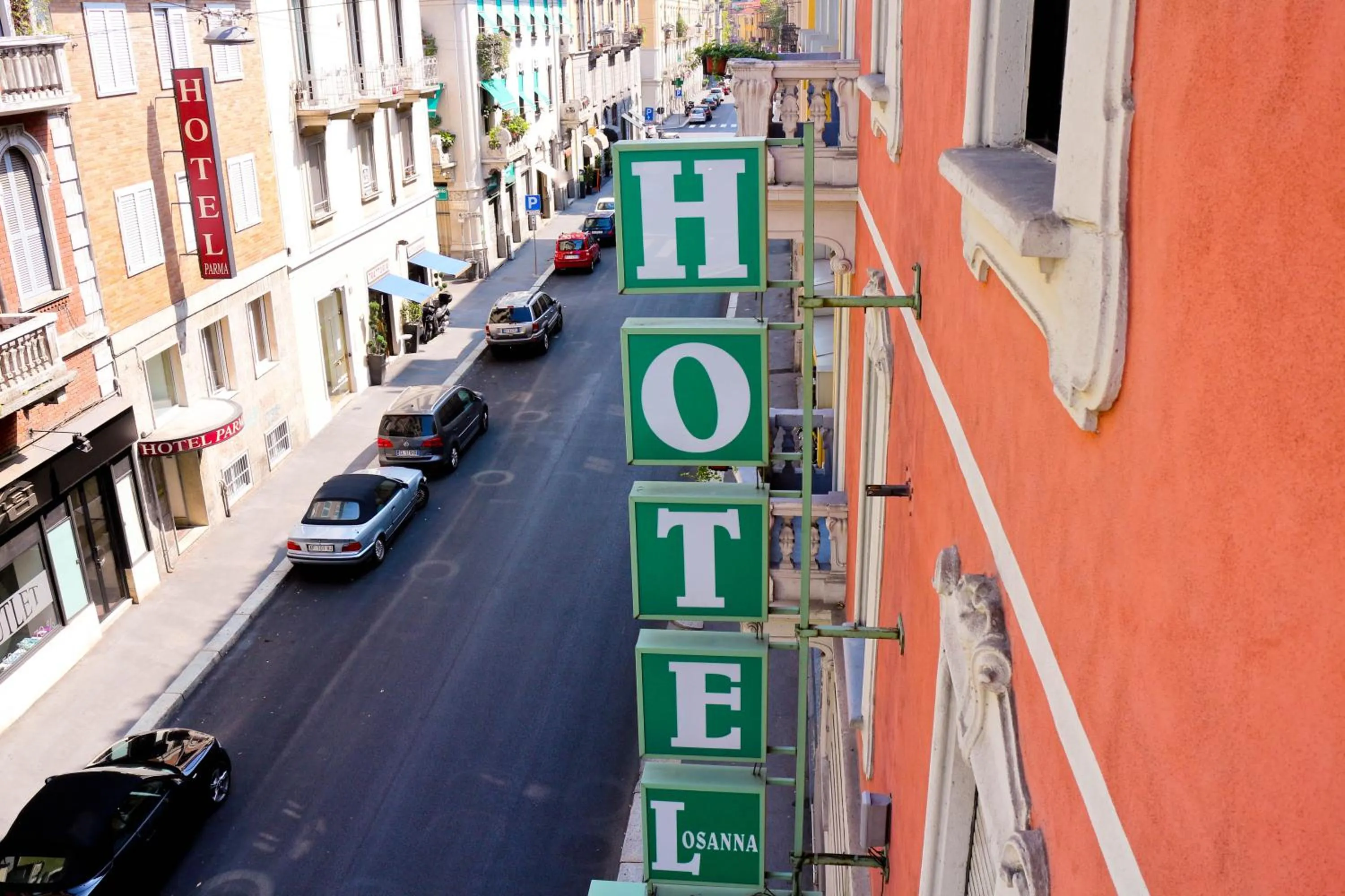 View (from property/room) in Hotel Losanna