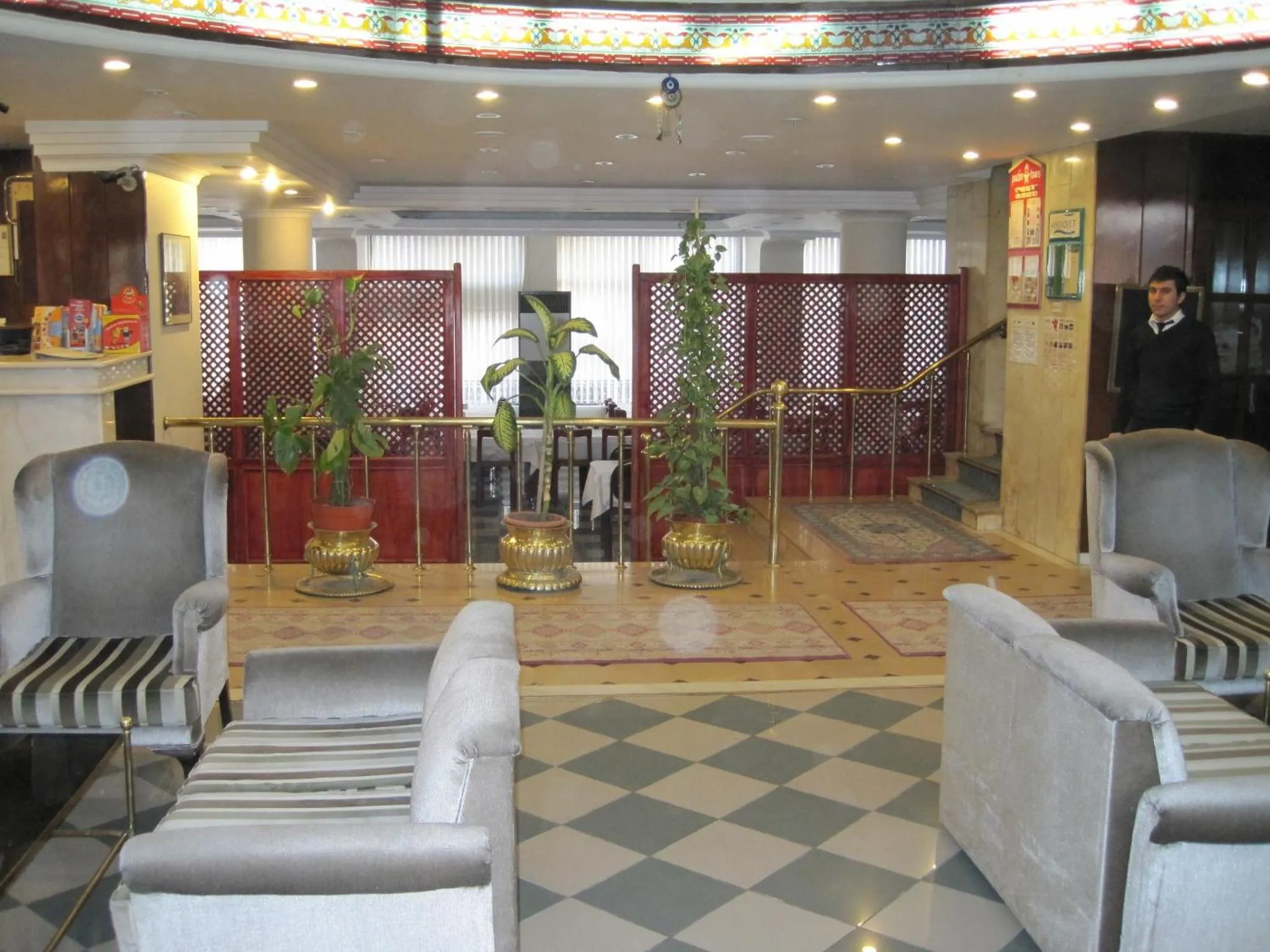 Lobby or reception in Avlonya Hotel