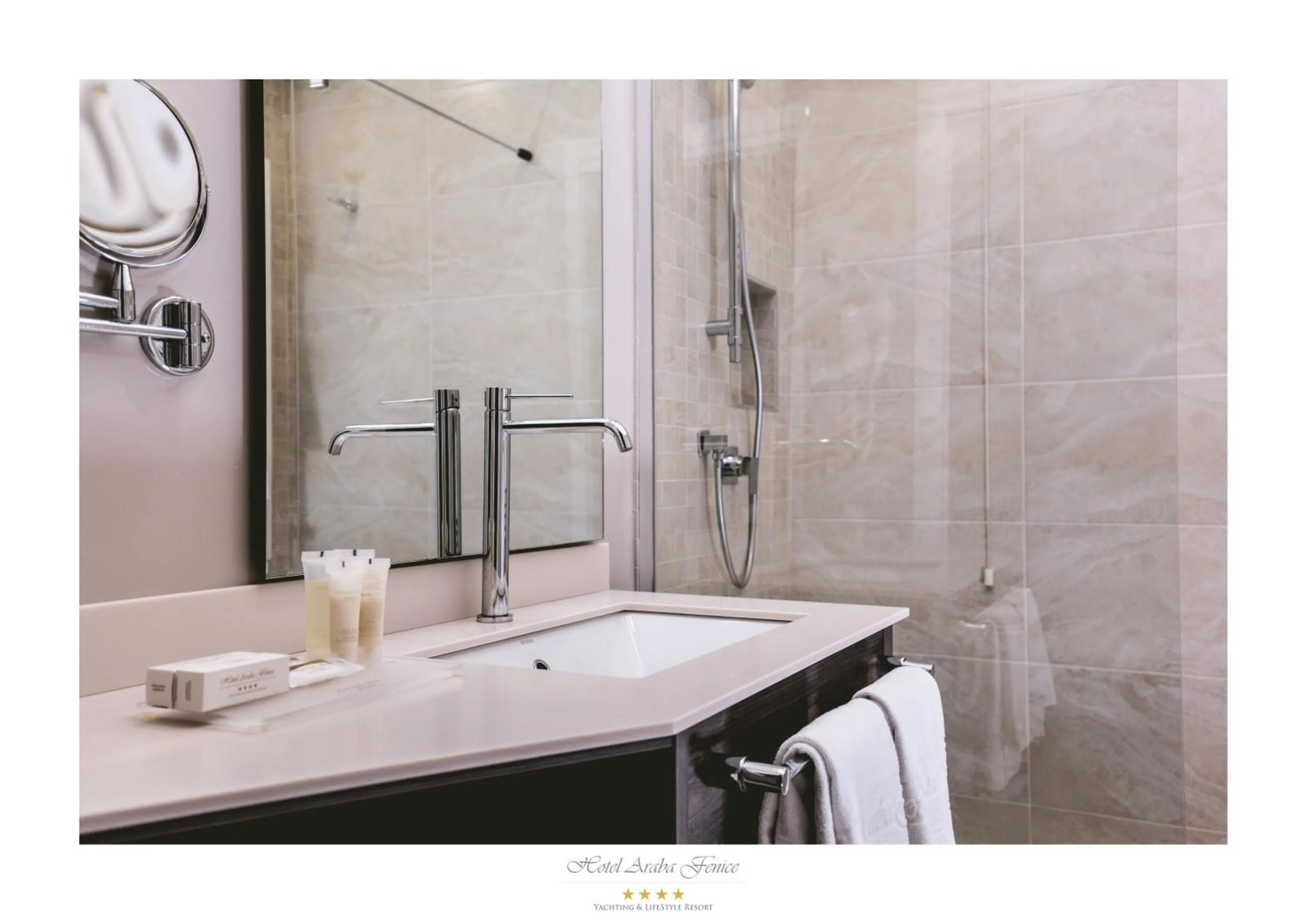 Shower in Araba Fenice Hotel