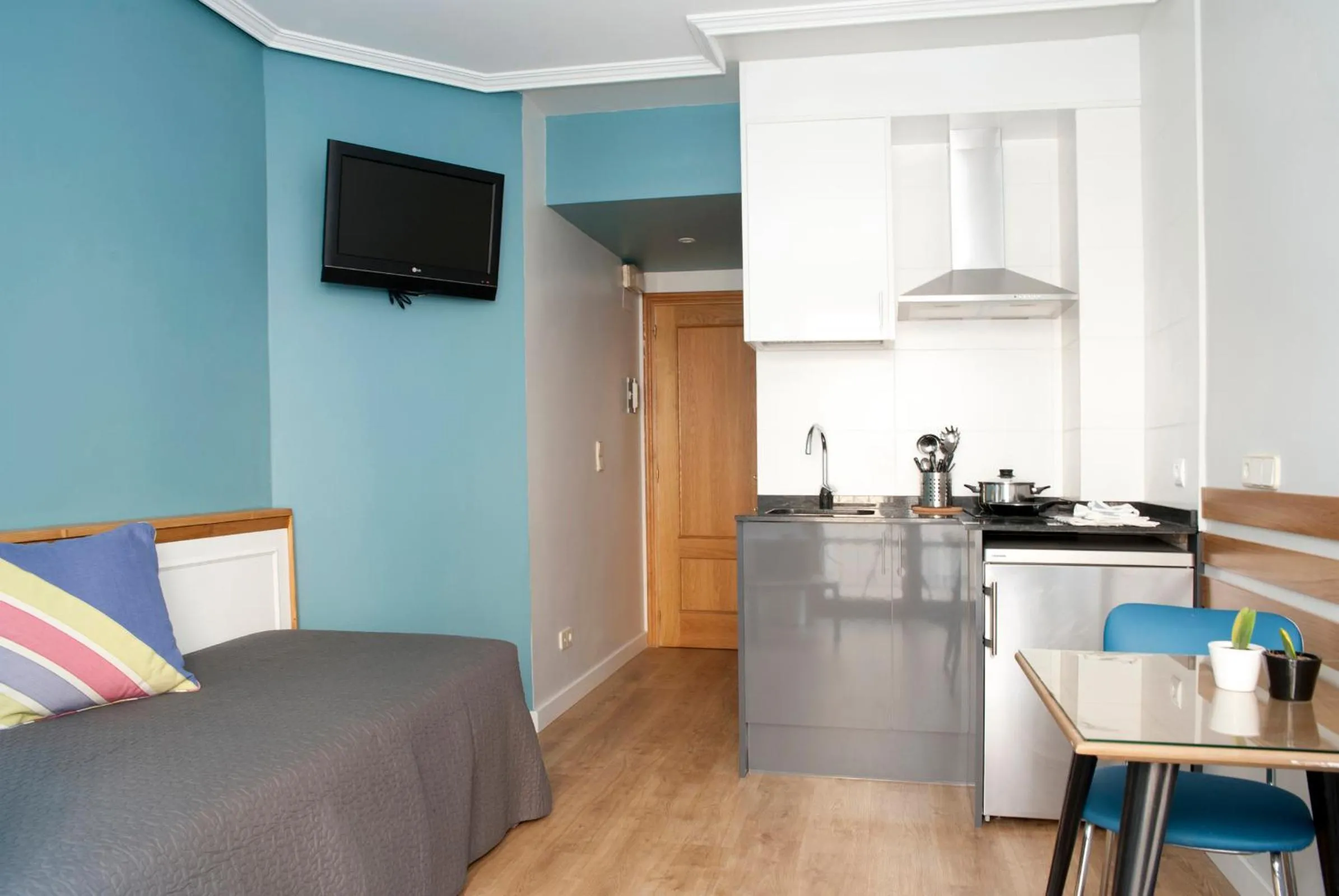 Kitchen or kitchenette in Apartamentos Sabinas Don Jaime