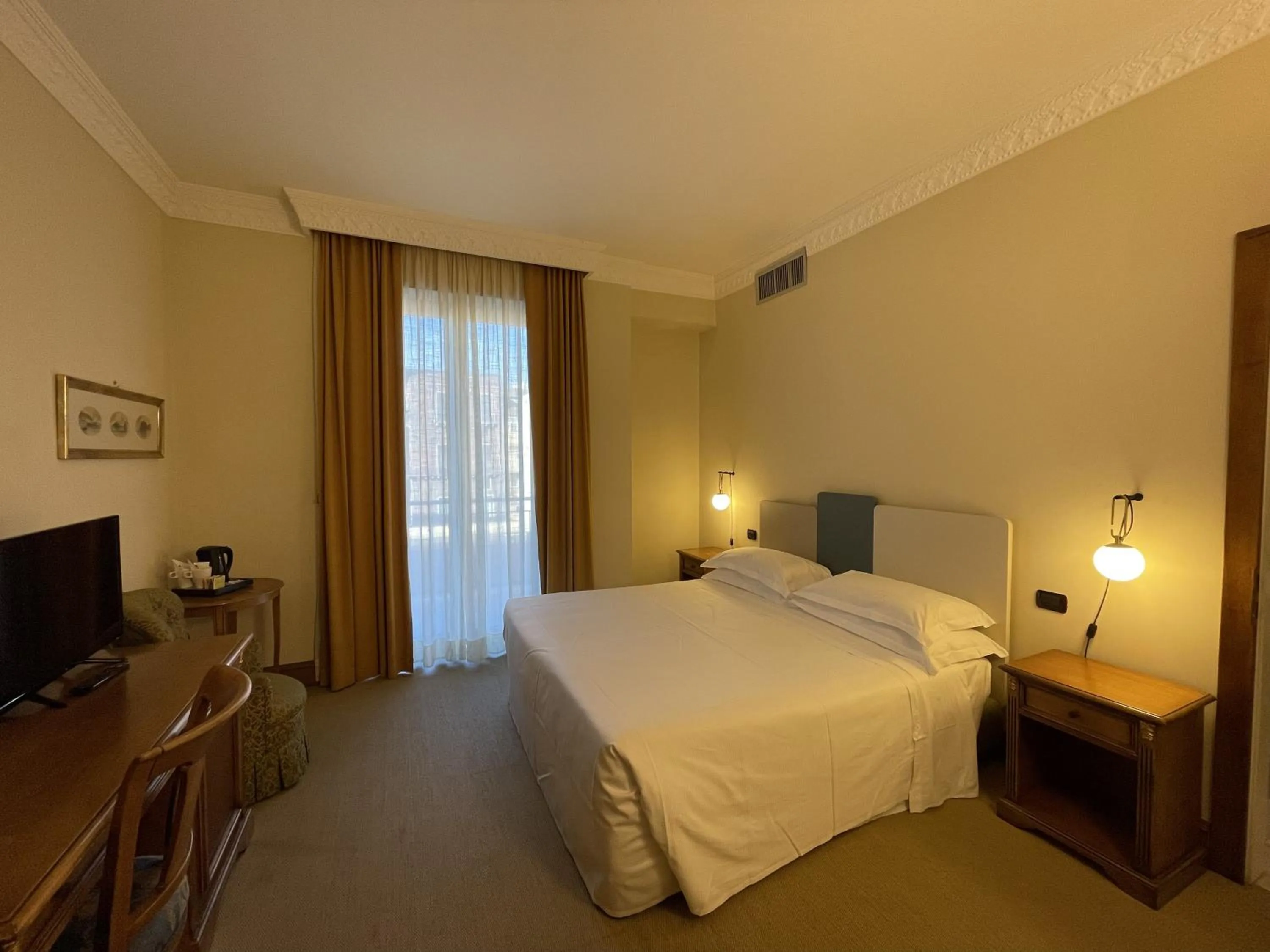 Bed in Katane Palace Hotel