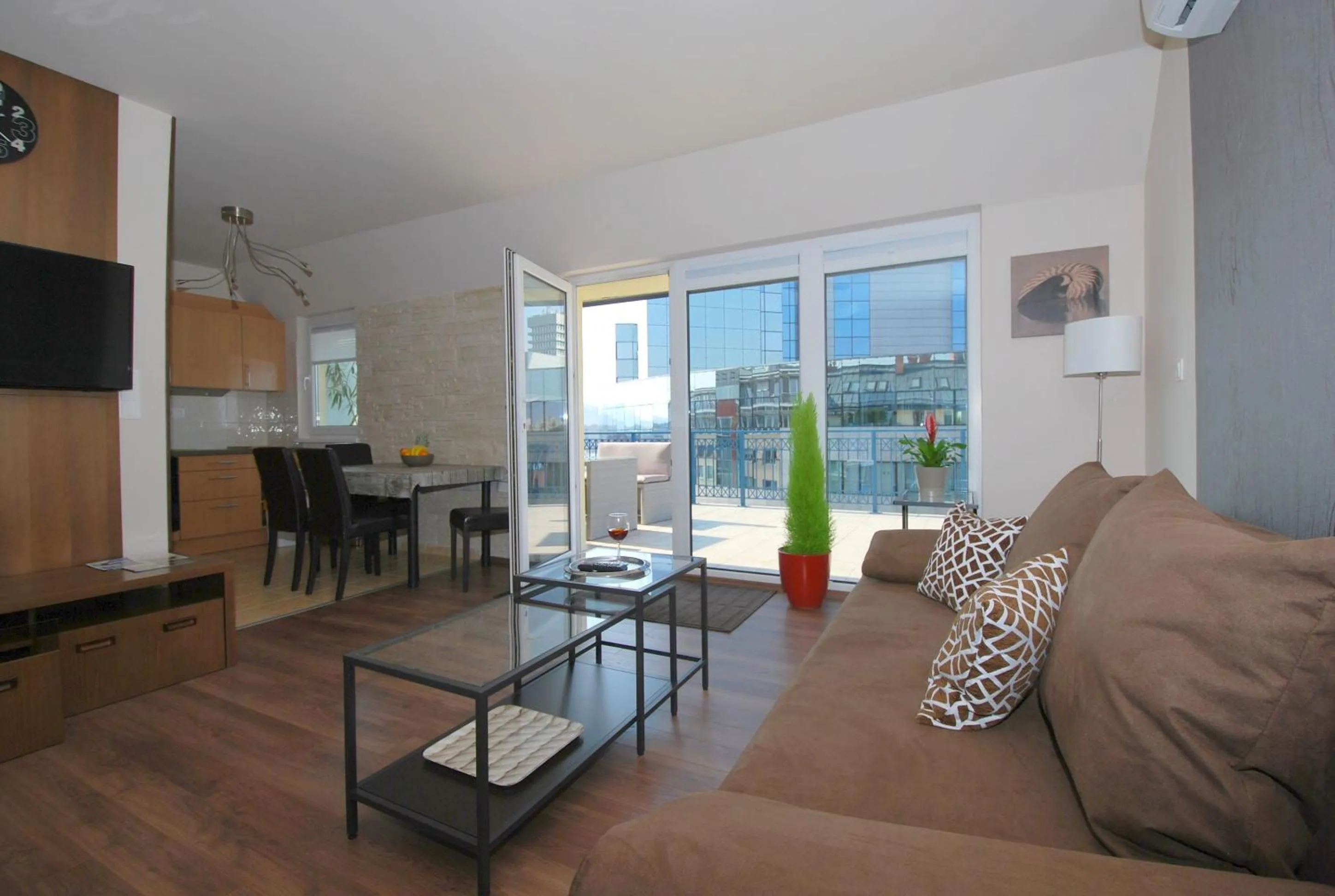 TV and multimedia in Arpad Bridge Apartments