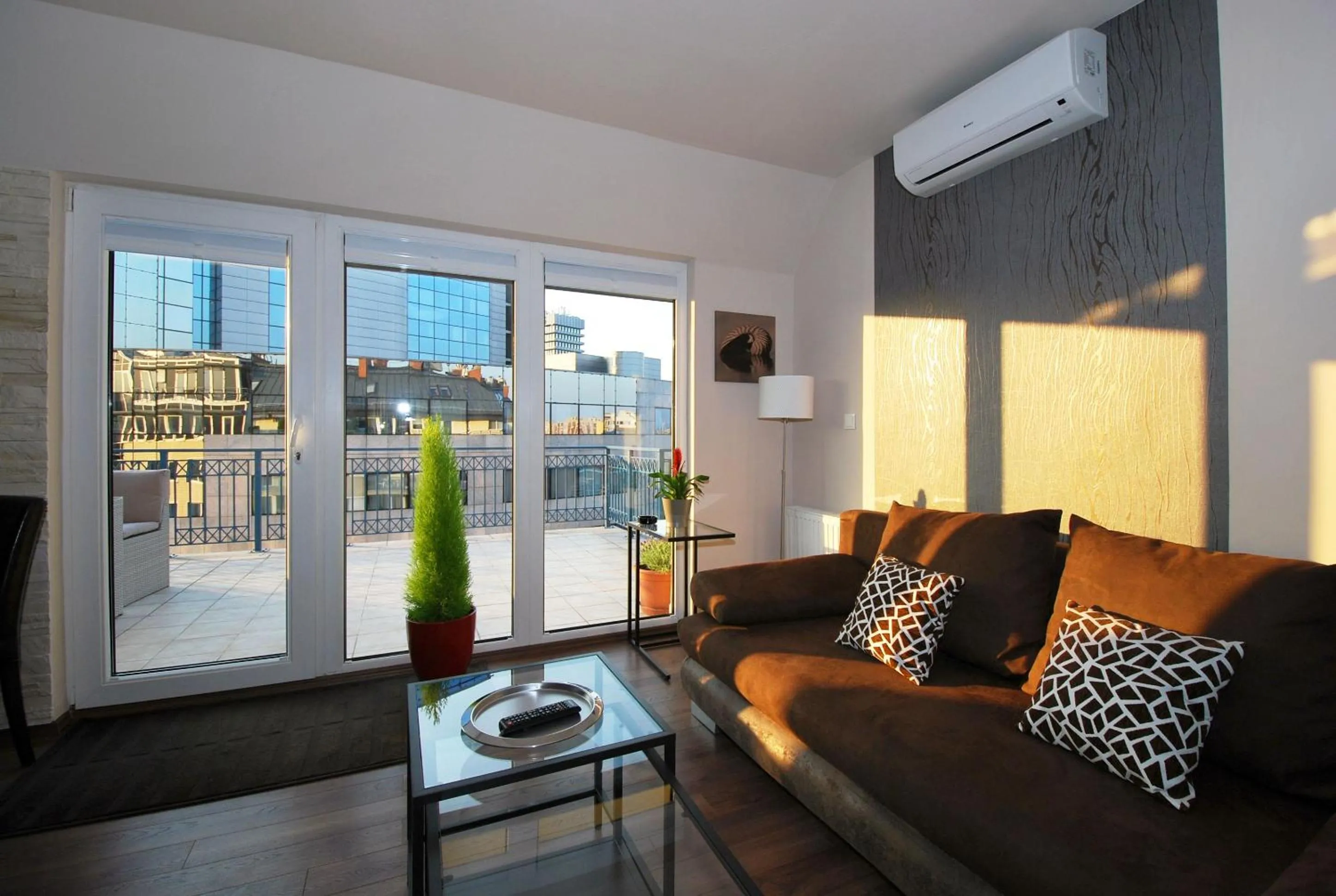 Balcony/Terrace in Arpad Bridge Apartments