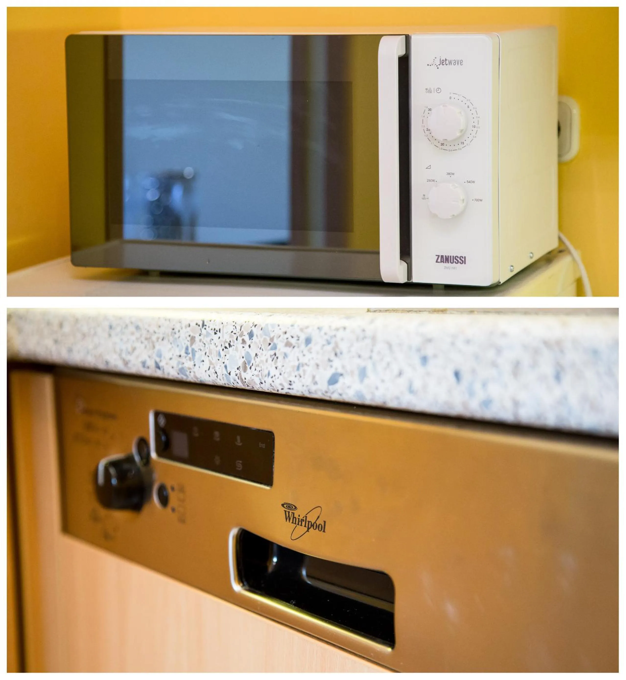 Kitchen or kitchenette in Arpad Bridge Apartments