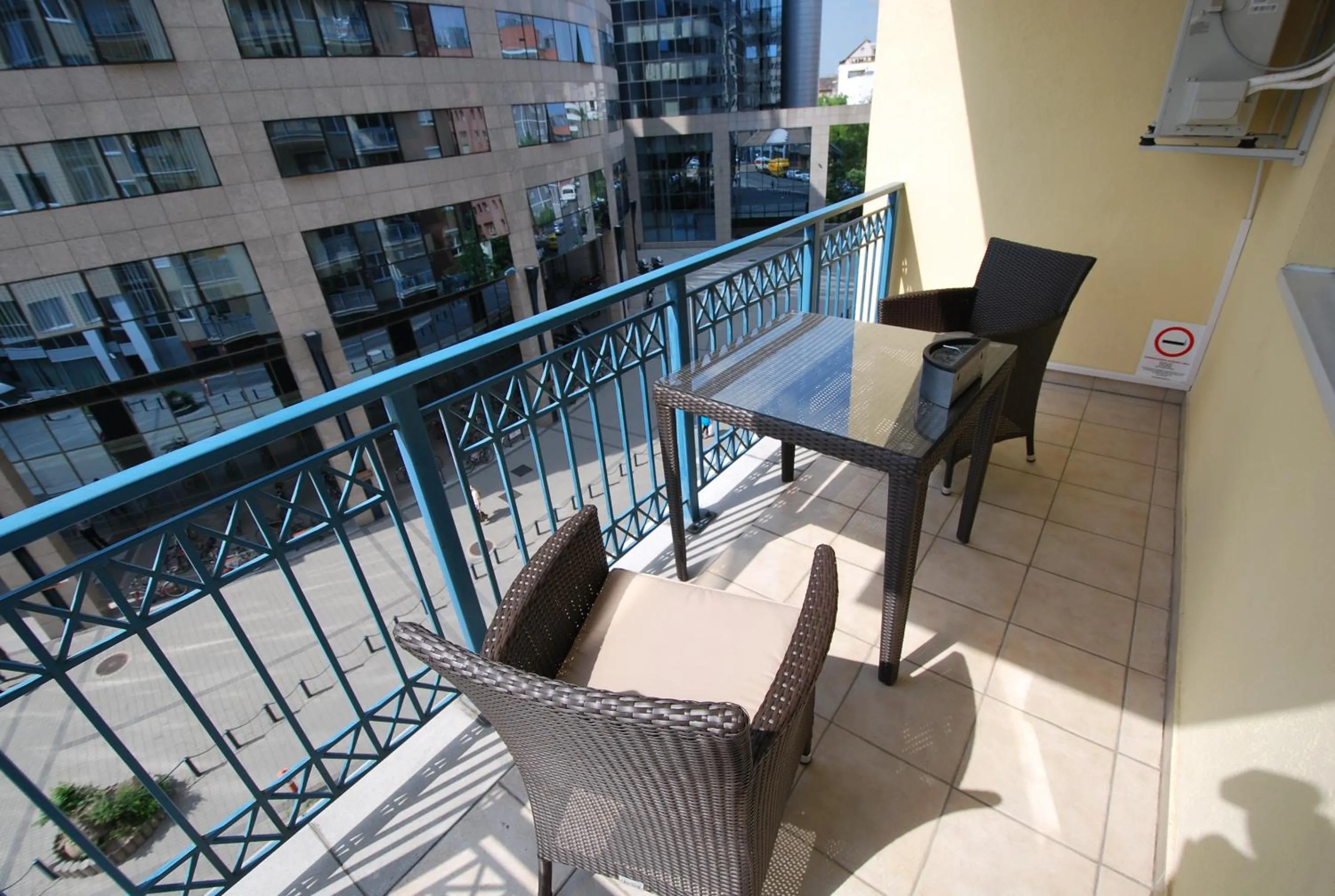 Balcony/Terrace in Arpad Bridge Apartments