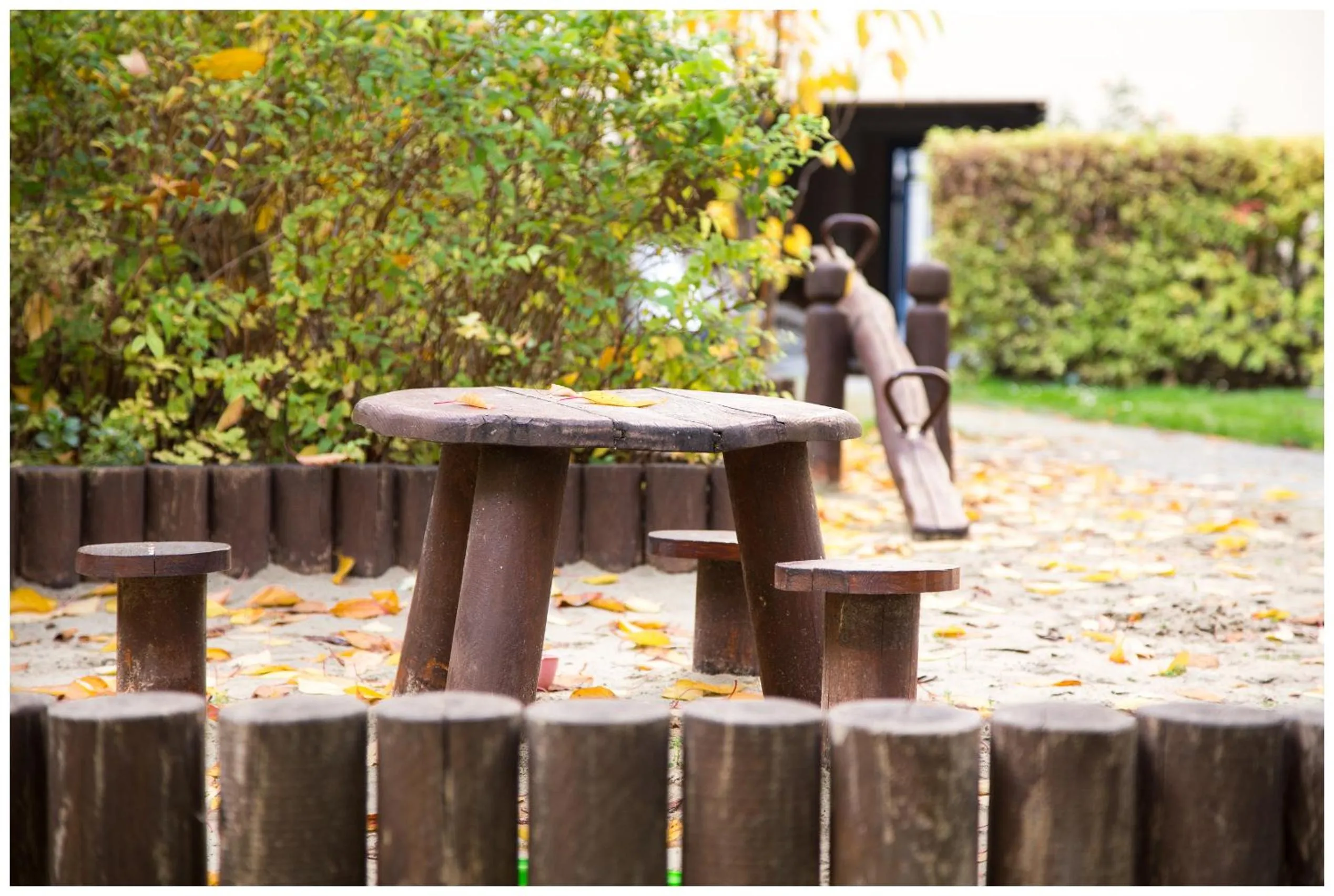 Garden in Arpad Bridge Apartments