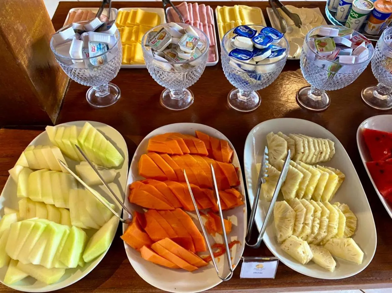 Buffet breakfast in WINNER BEACH HOTEL