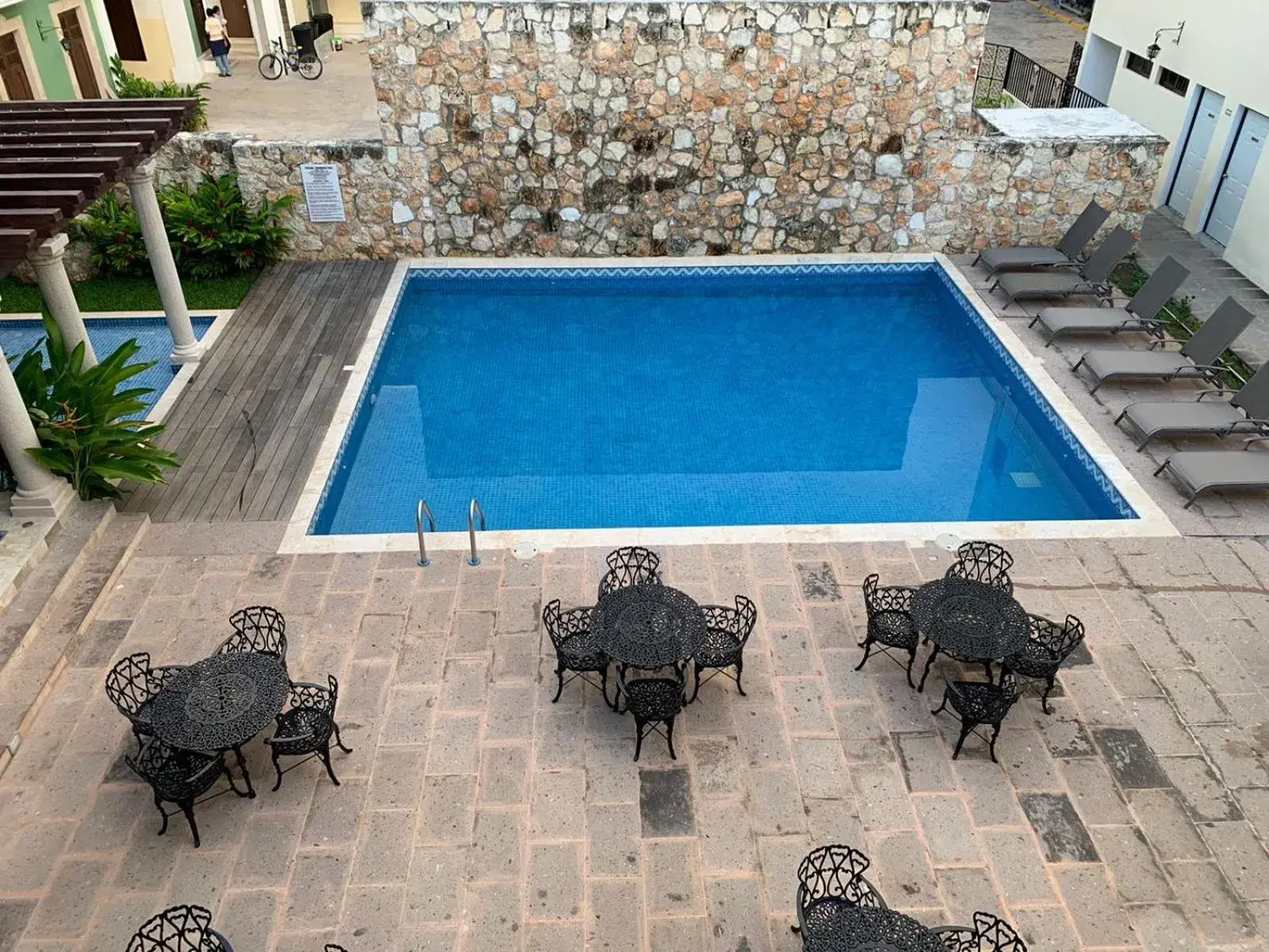 Pool view in Real Hispano Pool view in Real Hispano