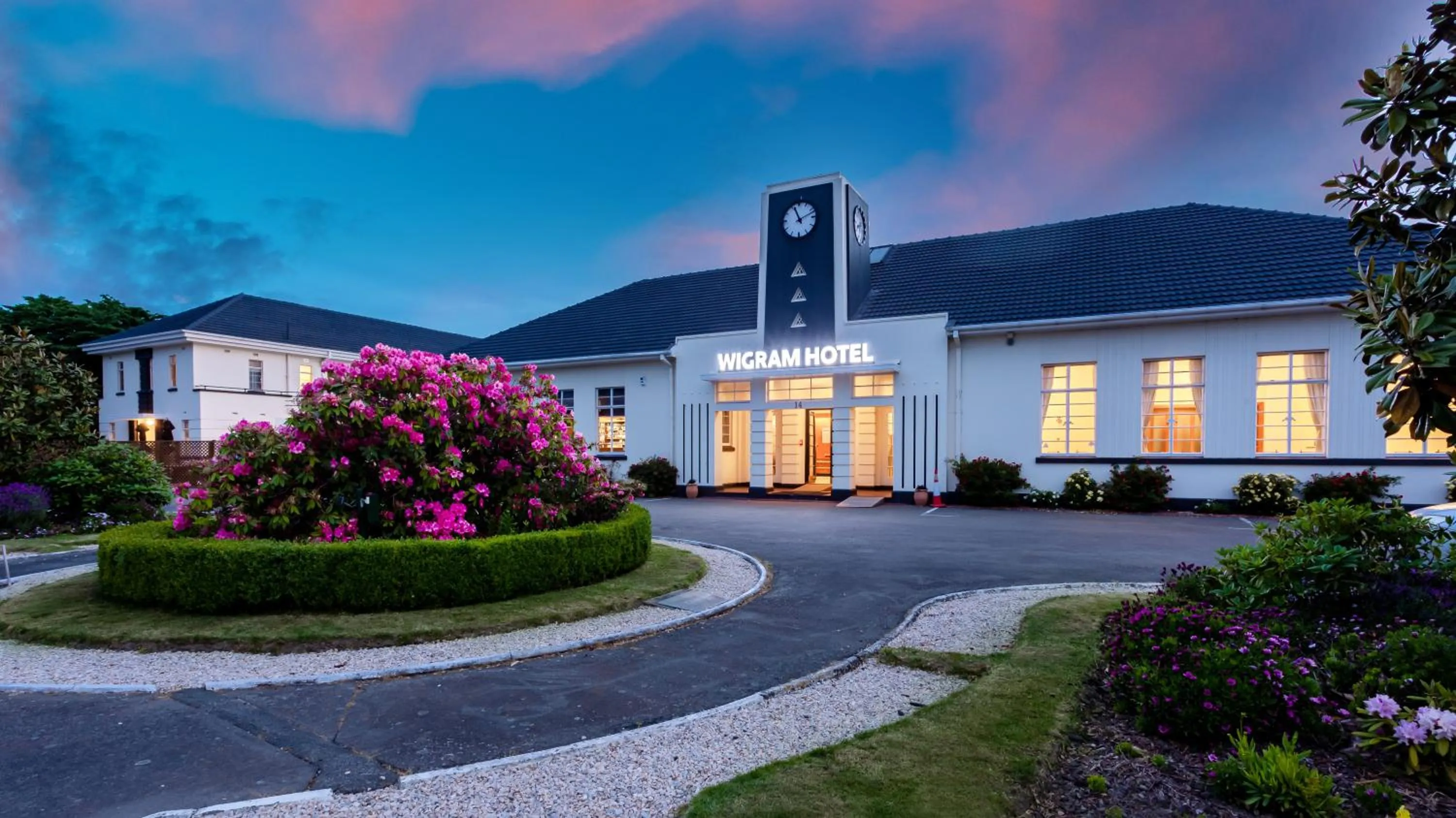 Property building in Wigram Hotel