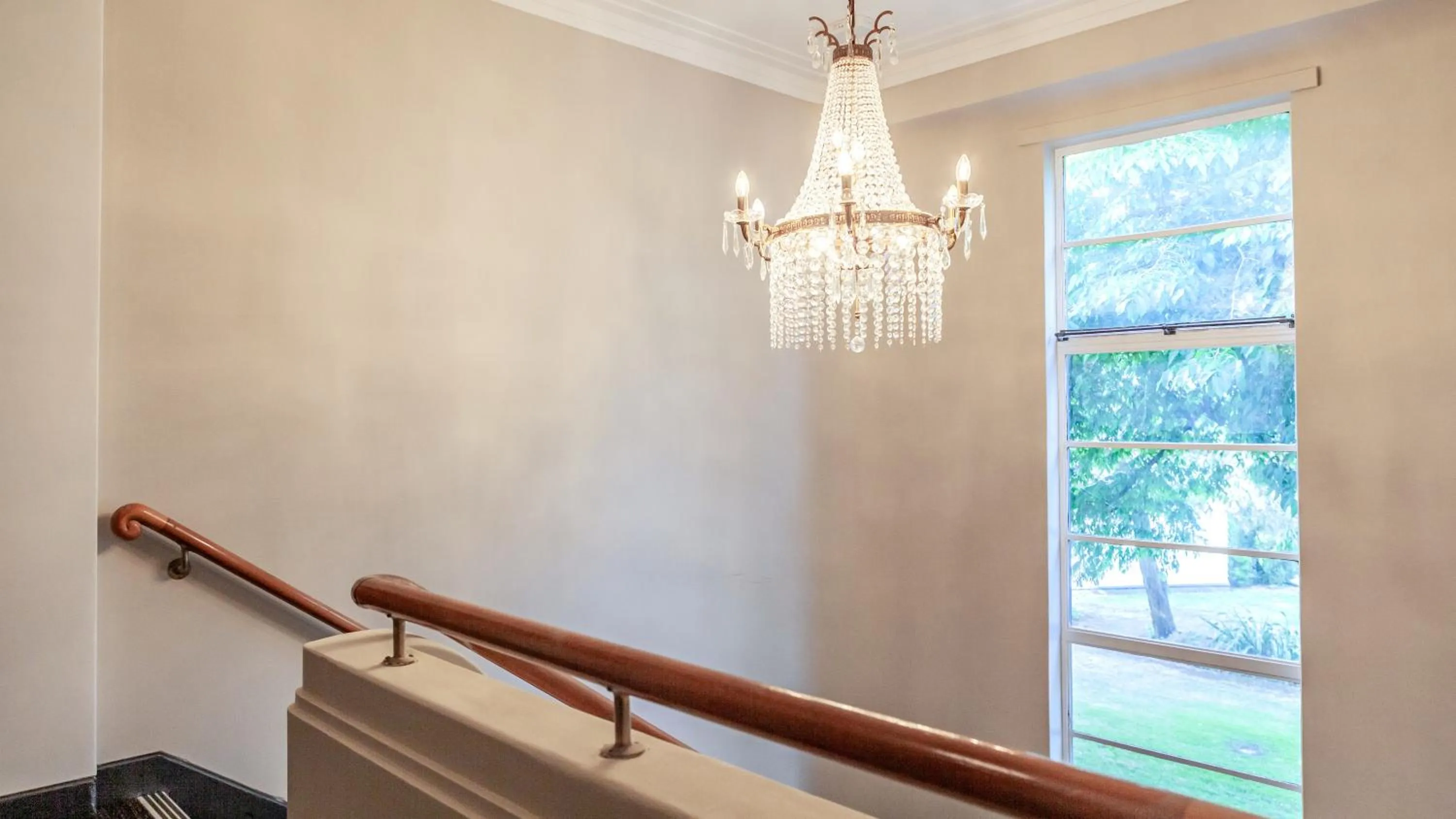 Decorative detail in Wigram Hotel