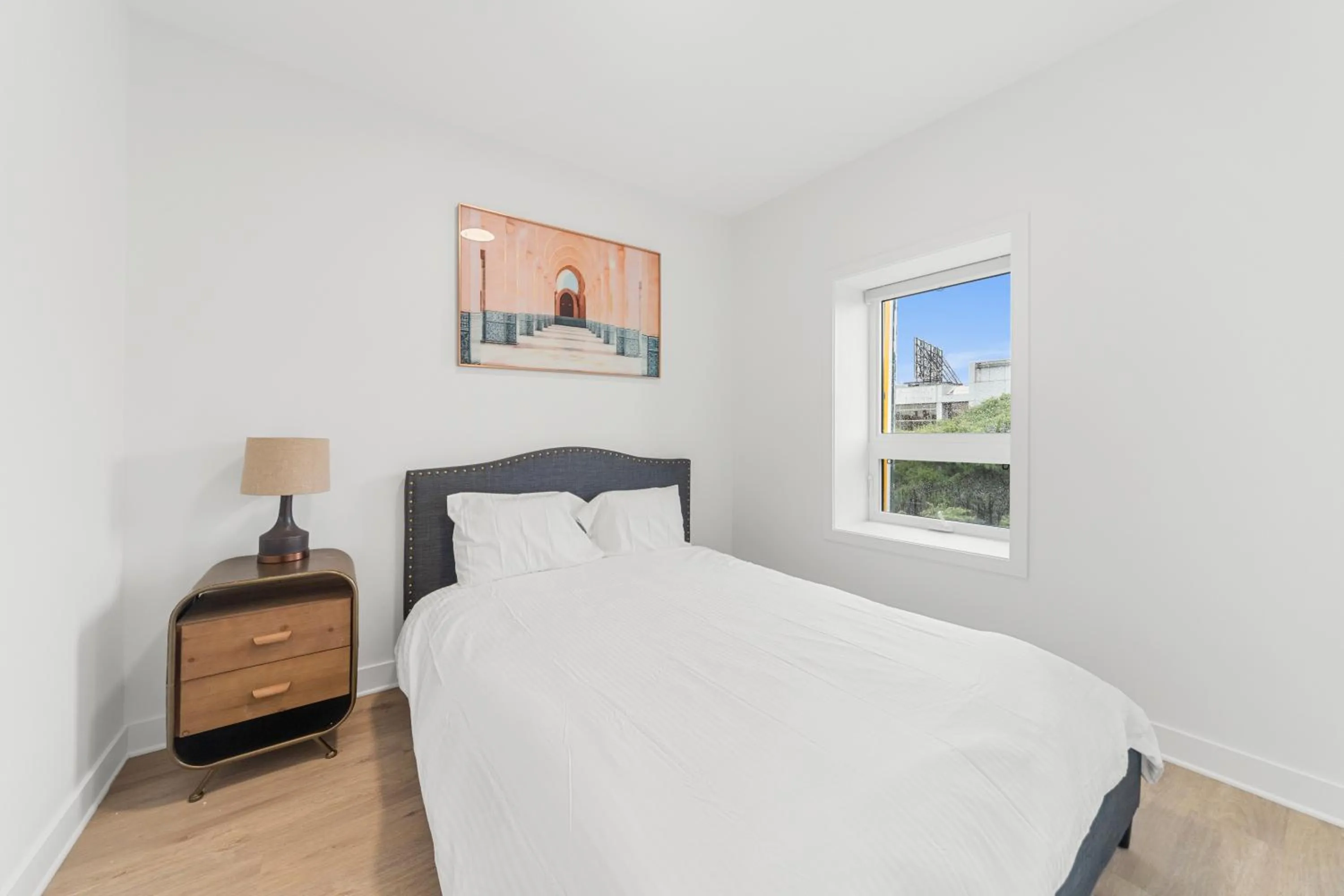 Bed in Stonewall Suites