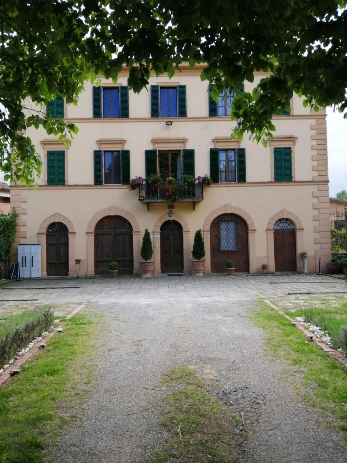 Facade/entrance in Villa Sant’Andrea