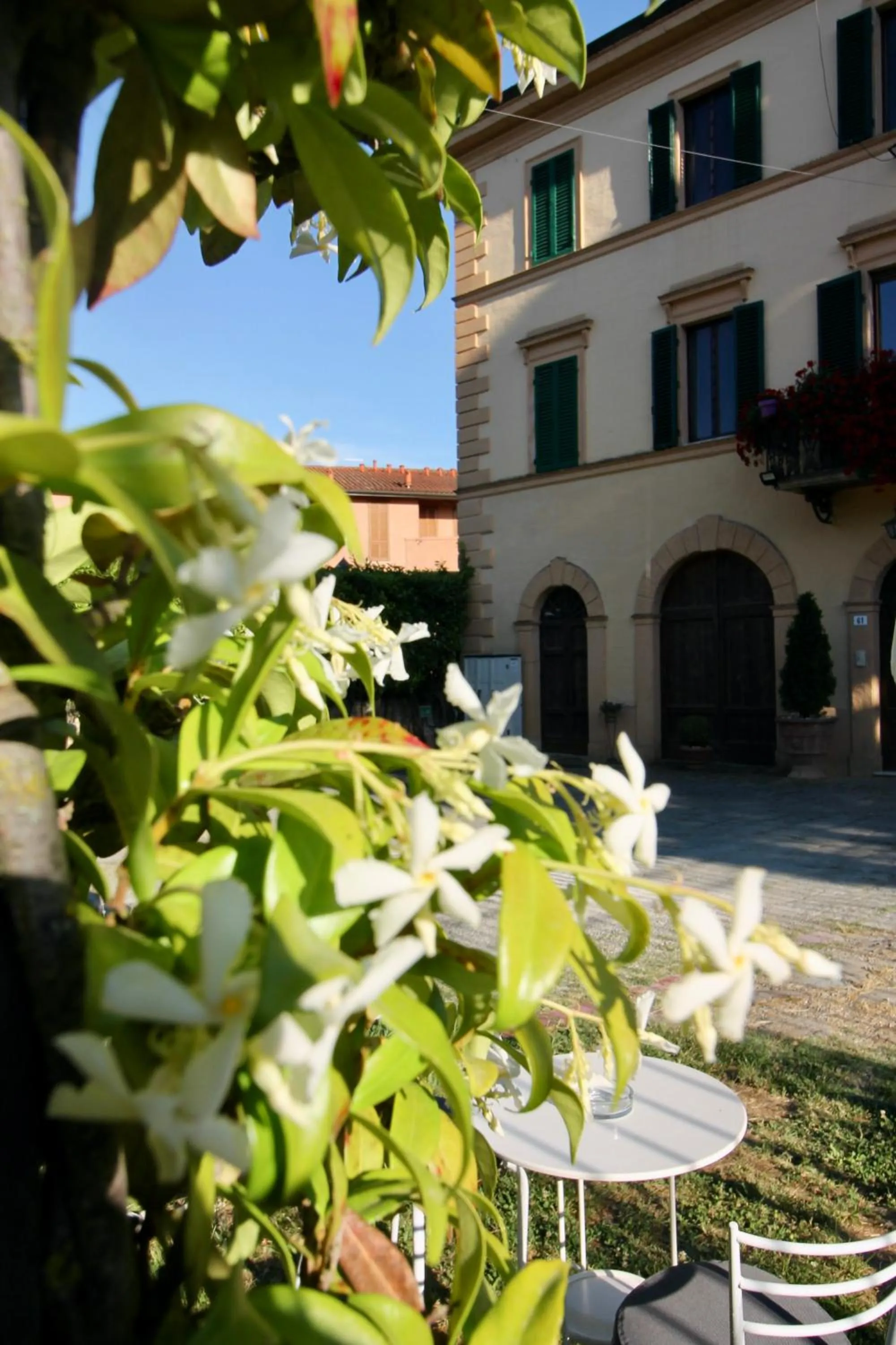 Garden view in Villa Sant’Andrea