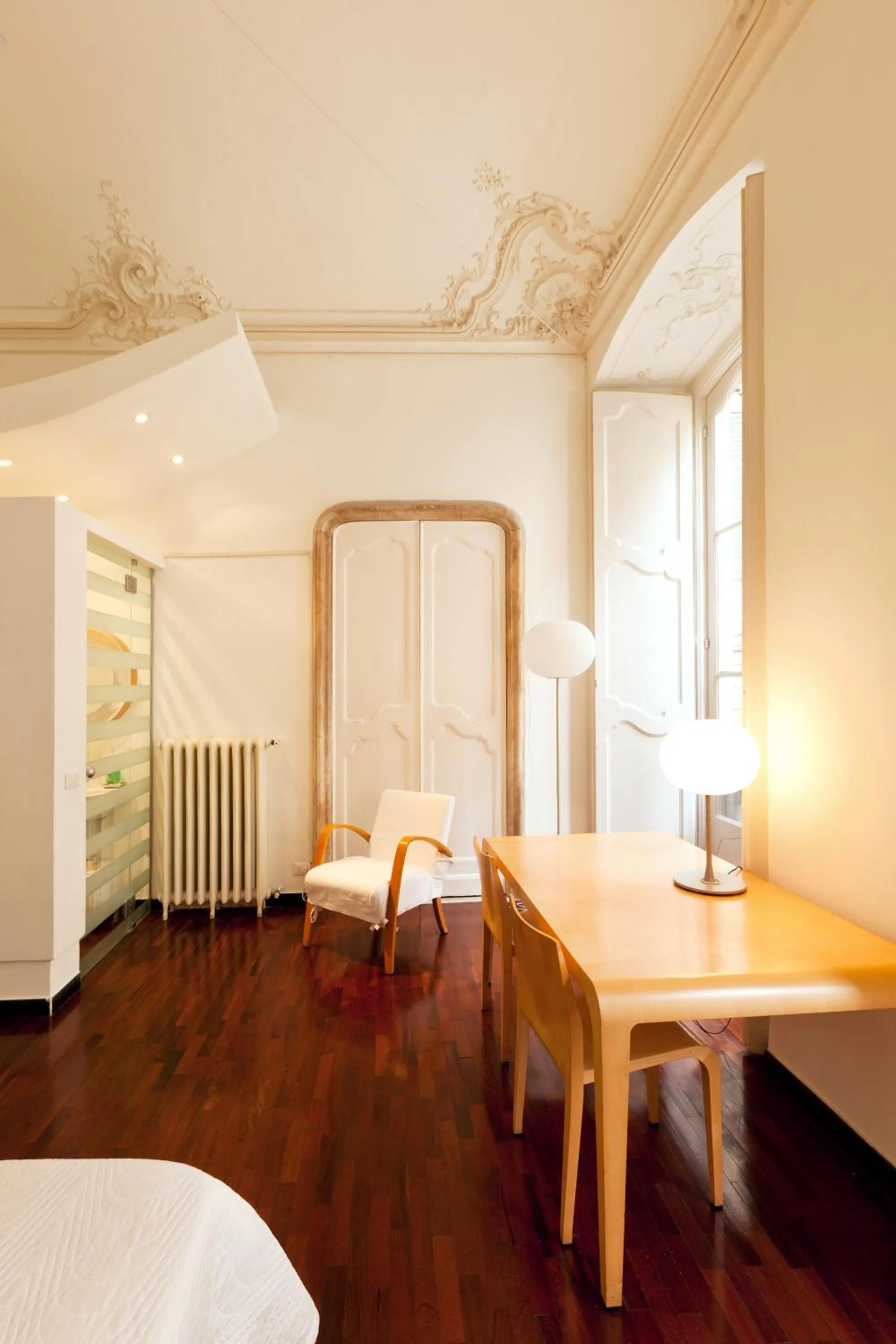 Decorative detail, Bed in Palazzo Cicala