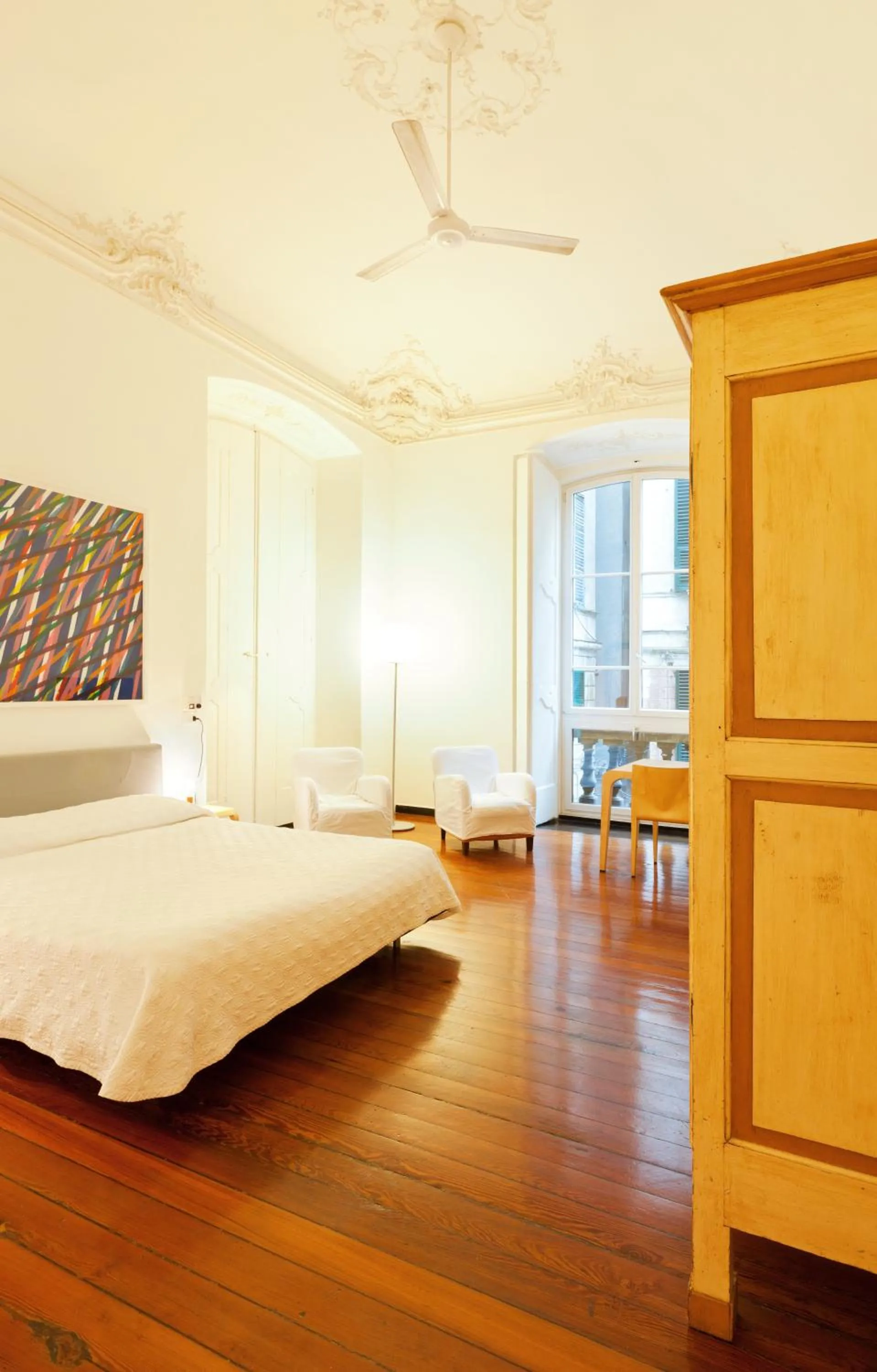 Photo of the whole room, Bed in Palazzo Cicala