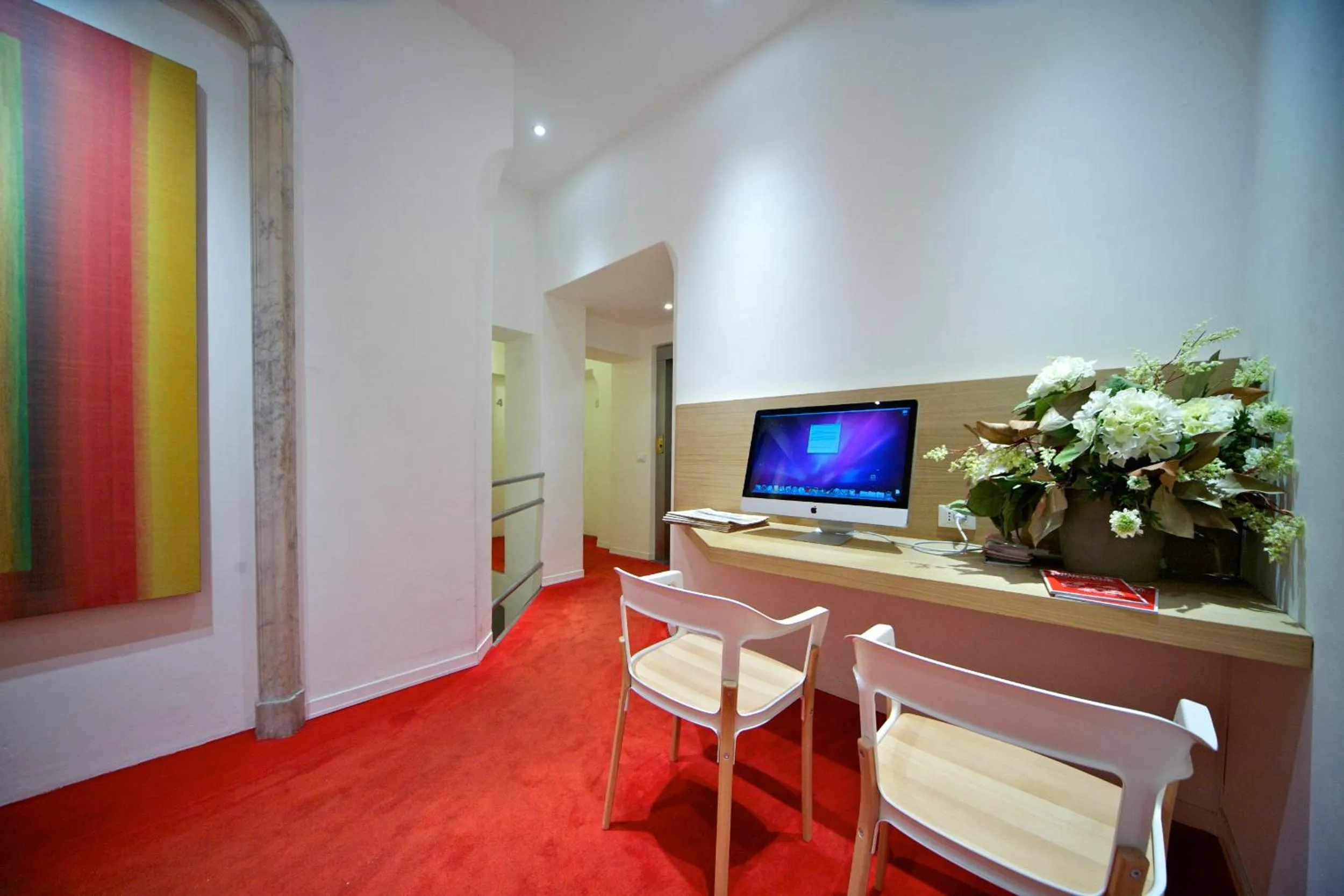 Lobby or reception in Palazzo Cicala